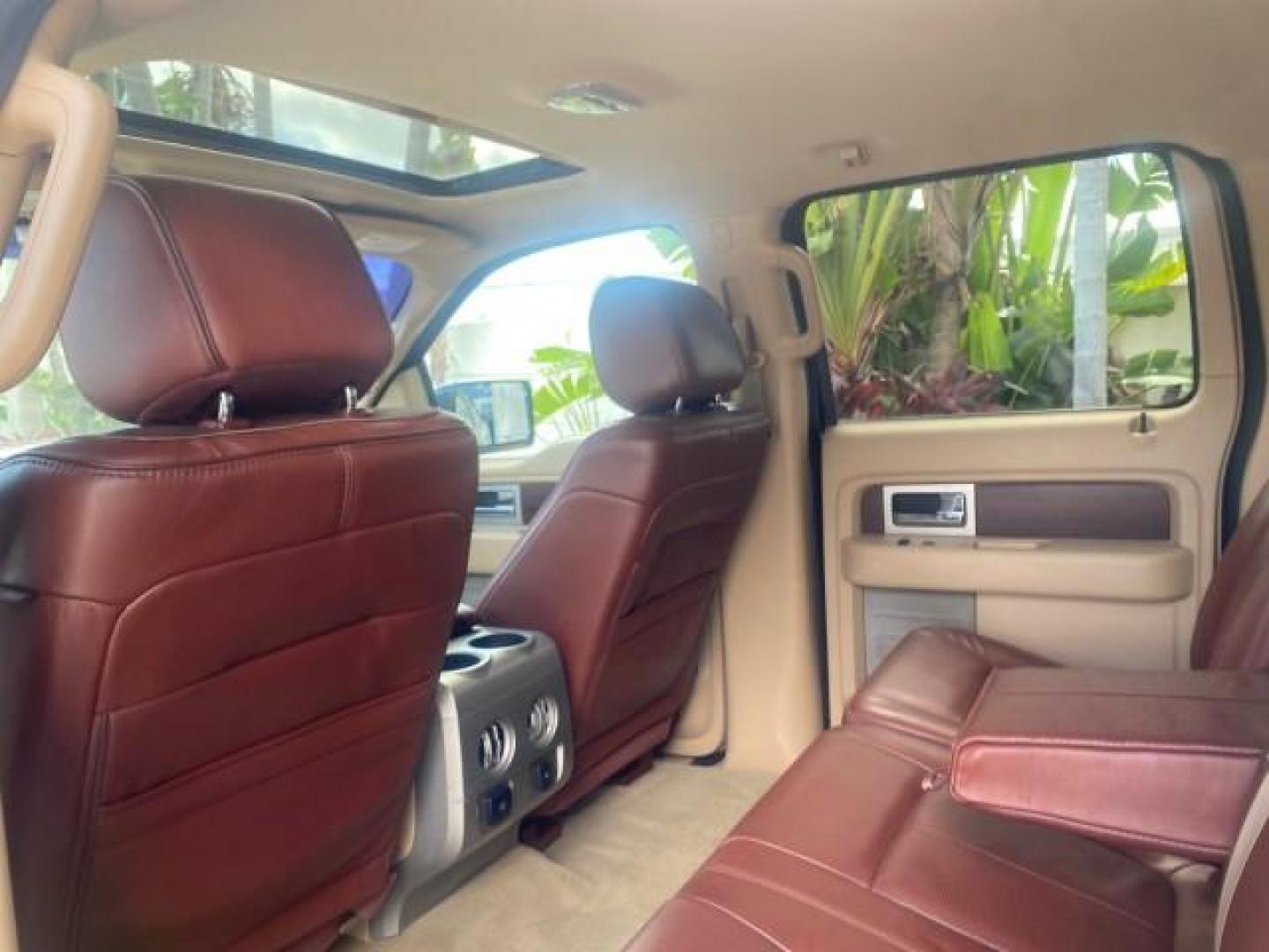 2013 Tuxedo Black Metallic /Chaparral w/Pale Adobe Interior Ford F-150 King Ranch LOW MILES 60,151 1 OWNER (1FTFW1CF6DK) with an 5.0L V8 FFV Engine engine, Automatic transmission, located at 4701 North Dixie Hwy, Pompano Beach, FL, 33064, (954) 422-2889, 26.240938, -80.123474 - OUR WEBPAGE FLORIDACARS1.COM HAS OVER 100 PHOTOS AND FREE CARFAX LINK 2013 FORD F-150 KING RANCH 1 OWNER FLORIDA SUNROOF LOADED VIN: 1FTFW1CF6DKF83375 1 F T F W 1 C F 6 D K F 8 3 3 7 5 CREW PICKUP 5.0L V8 F DOHC 32V FLEX FUEL 21 MPG REAR WHEEL DRIVE Features A/C Seat(s) ABS Brakes Air Conditioning A - Photo#84