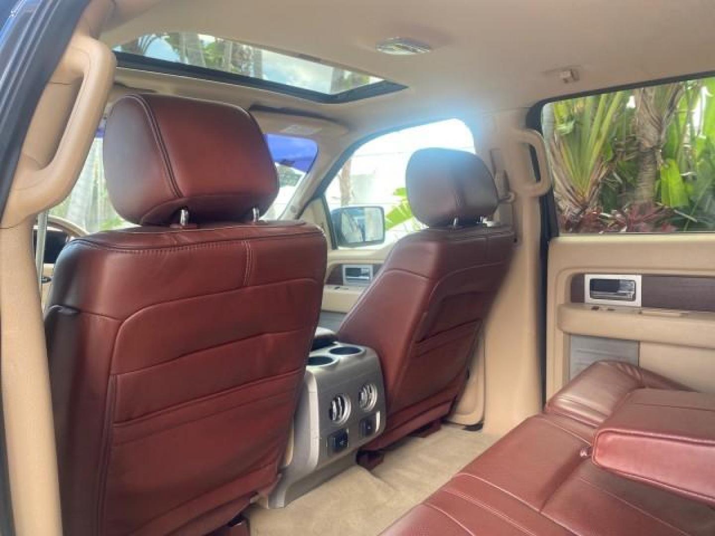 2013 Tuxedo Black Metallic /Chaparral w/Pale Adobe Interior Ford F-150 King Ranch LOW MILES 60,151 1 OWNER (1FTFW1CF6DK) with an 5.0L V8 FFV Engine engine, Automatic transmission, located at 4701 North Dixie Hwy, Pompano Beach, FL, 33064, (954) 422-2889, 26.240938, -80.123474 - OUR WEBPAGE FLORIDACARS1.COM HAS OVER 100 PHOTOS AND FREE CARFAX LINK 2013 FORD F-150 KING RANCH 1 OWNER FLORIDA SUNROOF LOADED VIN: 1FTFW1CF6DKF83375 1 F T F W 1 C F 6 D K F 8 3 3 7 5 CREW PICKUP 5.0L V8 F DOHC 32V FLEX FUEL 21 MPG REAR WHEEL DRIVE Features A/C Seat(s) ABS Brakes Air Conditioning A - Photo#85