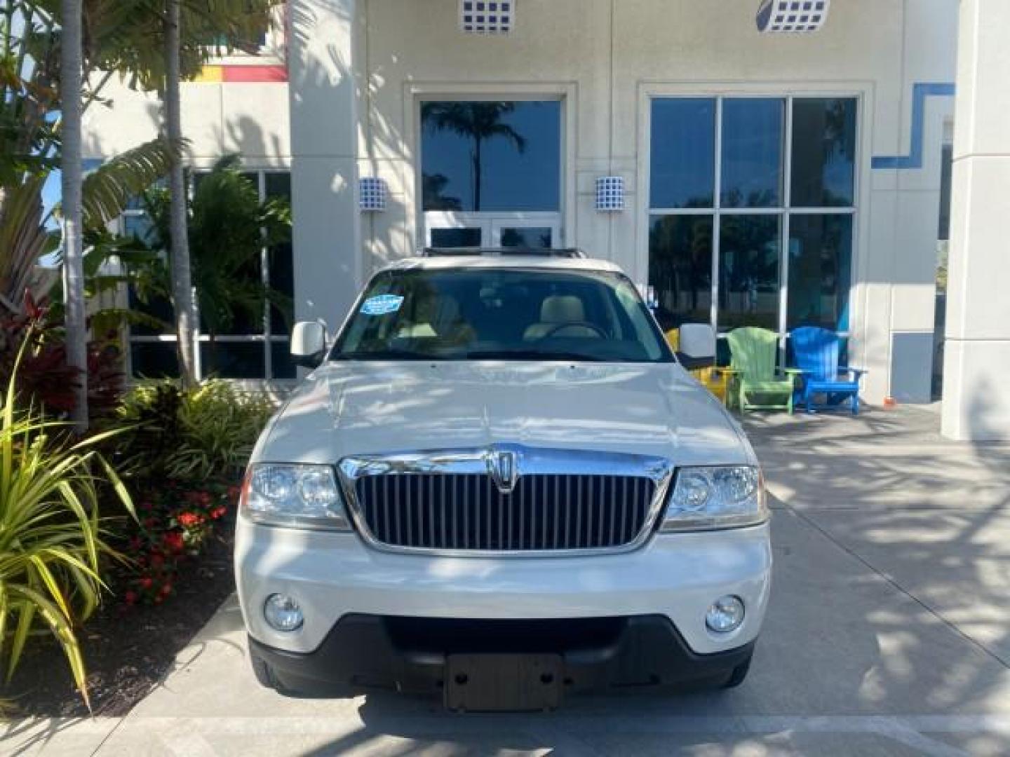2003 Ceramic White /Light Parchment Lincoln Aviator Premium 4WD SUNROOF (5LMEU78H03Z) with an 4.6L DOHC 32-Valve V8 Engine engine, Automatic transmission, located at 4701 North Dixie Hwy, Pompano Beach, FL, 33064, (954) 422-2889, 26.240938, -80.123474 - OUR WEBPAGE FLORIDACARS1.COM HAS OVER 100 PHOTOS AND FREE CARFAX LINK 2003 LINCOLN AVIATOR PREMIUM 4WD SUNROOF $45,120 NEW TIRES LOOK VERY NICE VIN: 5LMEU78H03ZJ14425 5 L M E U 7 8 H 0 3 Z J 1 4 4 2 5 4 DOOR WAGON/SPORT UTILITY 4.6L V8 F DOHC GASOLINE 18 MPG REAR WHEEL DRIVE W/ 4X4 Features 4WD/AWD - Photo#27