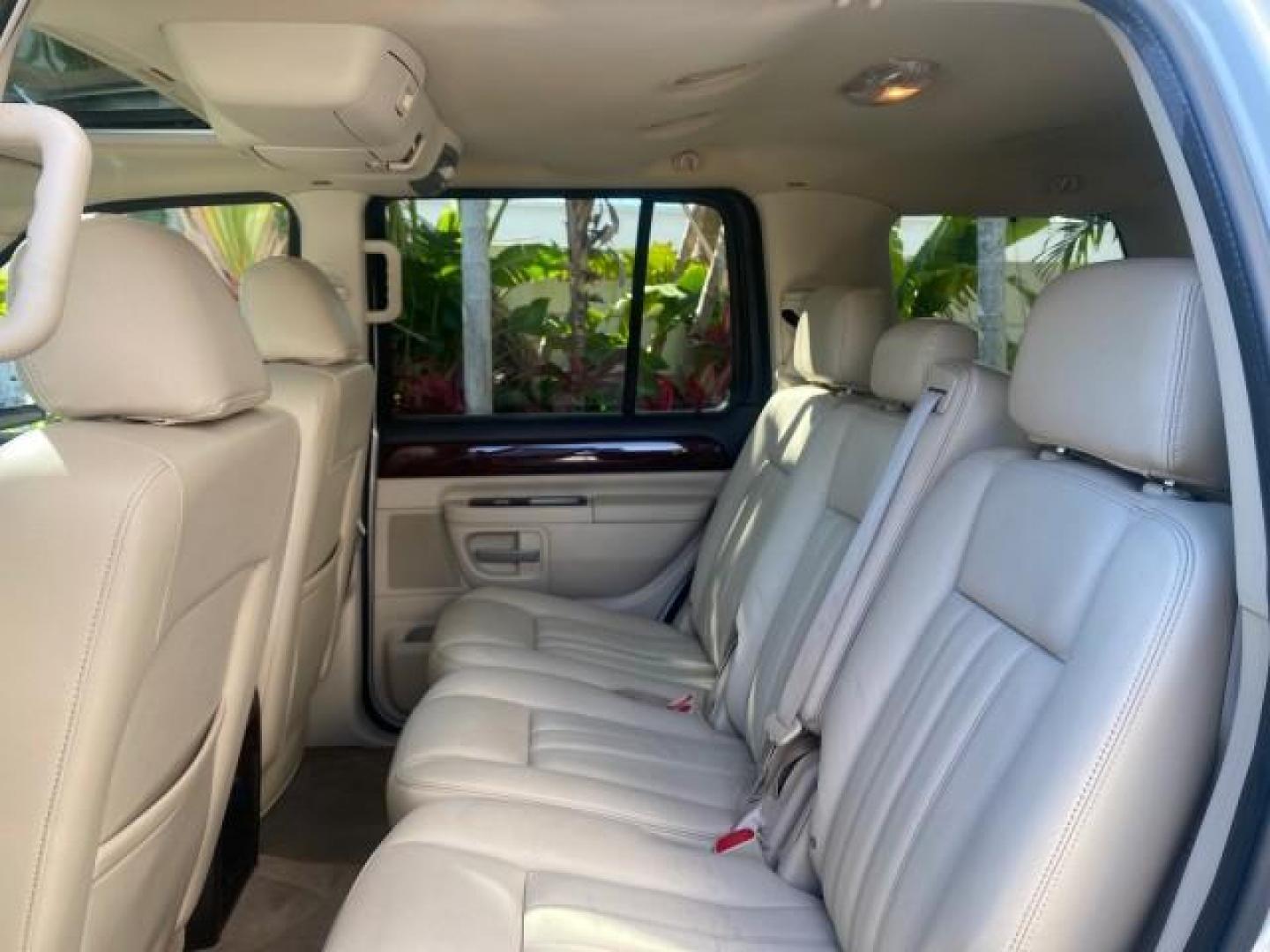 2003 Ceramic White /Light Parchment Lincoln Aviator Premium 4WD SUNROOF (5LMEU78H03Z) with an 4.6L DOHC 32-Valve V8 Engine engine, Automatic transmission, located at 4701 North Dixie Hwy, Pompano Beach, FL, 33064, (954) 422-2889, 26.240938, -80.123474 - OUR WEBPAGE FLORIDACARS1.COM HAS OVER 100 PHOTOS AND FREE CARFAX LINK 2003 LINCOLN AVIATOR PREMIUM 4WD SUNROOF $45,120 NEW TIRES LOOK VERY NICE VIN: 5LMEU78H03ZJ14425 5 L M E U 7 8 H 0 3 Z J 1 4 4 2 5 4 DOOR WAGON/SPORT UTILITY 4.6L V8 F DOHC GASOLINE 18 MPG REAR WHEEL DRIVE W/ 4X4 Features 4WD/AWD - Photo#83