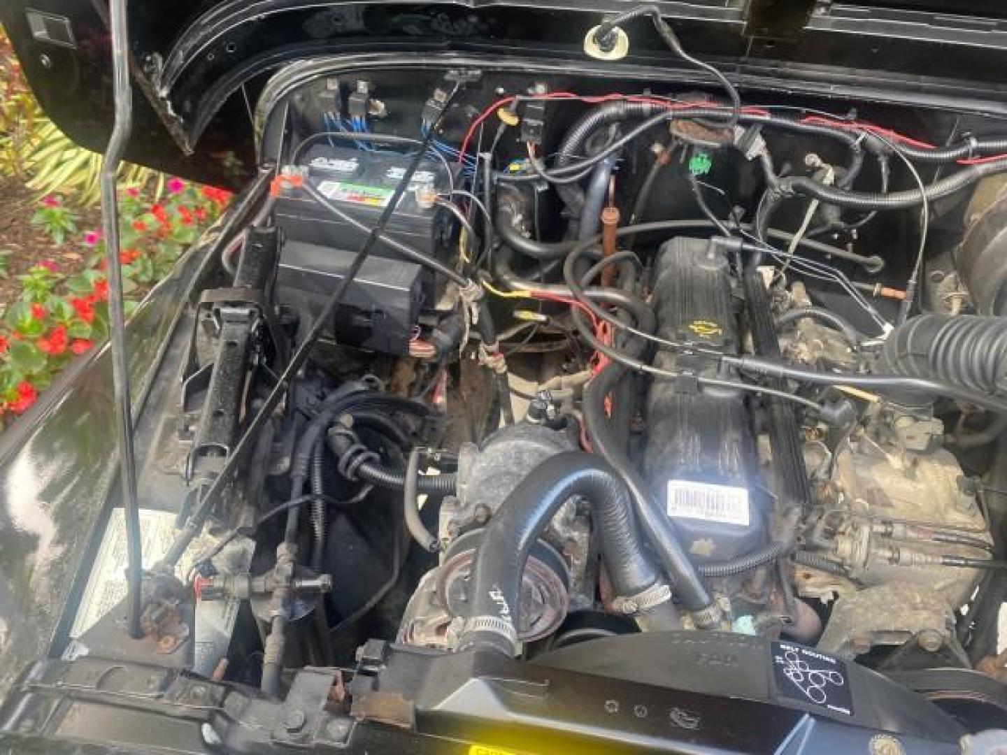 1994 Black /Gray Jeep Wrangler 4.0 6 CYL SE LOW MILES 87,813 (1J4FY29S8RP) with an 4.0L Straight 6-Cyl Engine engine, Automatic transmission, located at 4701 North Dixie Hwy, Pompano Beach, FL, 33064, (954) 422-2889, 26.240938, -80.123474 - OUR WEBPAGE FLORIDACARS1.COM HAS OVER 100 PHOTOS AND FREE CARFAX LINK 1994 JEEP WRANGLER SE AUTO AC BRAND NEW TOP WITH HARDWARE $ 2000 VALUE INCLUDED VIN: 1J4FY29S8RP433289 1 J 4 F Y 2 9 S 8 R P 4 3 3 2 8 9 UTILITY (BLAZER, JIMMY, SCOUT, ETC.) 4.0L I6 F GASOLINE REAR WHEEL DRIVE W/ 4X4 Features ABS - Photo#24