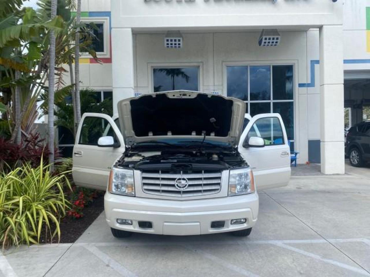 2002 White Diamond /Pewter Cadillac Escalade LOW MILES 67,881 1 OWNER (1GYEC63T92R) with an 5.3L Vortec 1000 SFI V8 Engine engine, Automatic transmission, located at 4701 North Dixie Hwy, Pompano Beach, FL, 33064, (954) 422-2889, 26.240938, -80.123474 - OUR WEBPAGE FLORIDACARS1.COM HAS OVER 100 PHOTOS AND FREE CARFAX LINK 2002 CADILLAC ESCALADE 1 OWNER SUNROOF WHITE DIAMOND PEARL NEW $48,735 VIN: 1GYEC63T92R185082 1 G Y E C 6 3 T 9 2 R 1 8 5 0 8 2 4 DOOR WAGON/SPORT UTILITY 5.3L V8 F GASOLINE 18 MPG REAR WHEEL DRIVE Features ABS Brakes Air Conditio - Photo#16