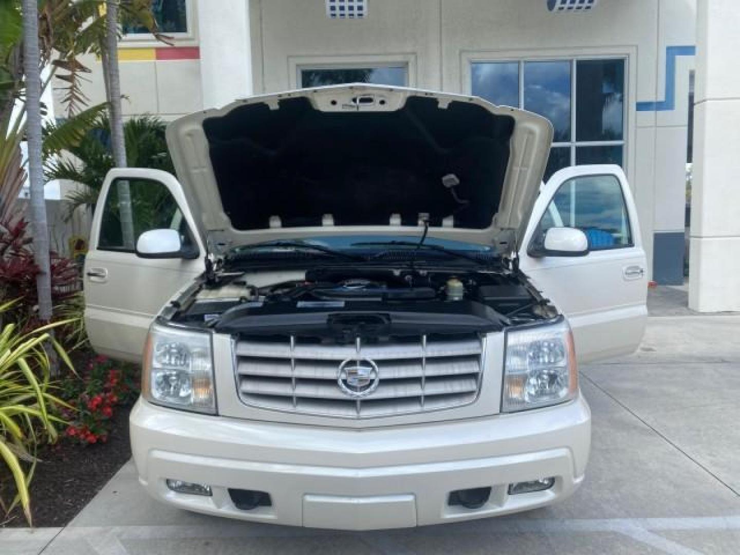 2002 White Diamond /Pewter Cadillac Escalade LOW MILES 67,881 1 OWNER (1GYEC63T92R) with an 5.3L Vortec 1000 SFI V8 Engine engine, Automatic transmission, located at 4701 North Dixie Hwy, Pompano Beach, FL, 33064, (954) 422-2889, 26.240938, -80.123474 - OUR WEBPAGE FLORIDACARS1.COM HAS OVER 100 PHOTOS AND FREE CARFAX LINK 2002 CADILLAC ESCALADE 1 OWNER SUNROOF WHITE DIAMOND PEARL NEW $48,735 VIN: 1GYEC63T92R185082 1 G Y E C 6 3 T 9 2 R 1 8 5 0 8 2 4 DOOR WAGON/SPORT UTILITY 5.3L V8 F GASOLINE 18 MPG REAR WHEEL DRIVE Features ABS Brakes Air Conditio - Photo#17