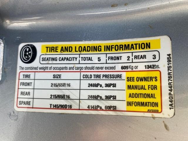 2006 Butane Blue Pearl /Med Slate Gray Chrysler T and C BRAUN ENTERVAN LOW MILES 64,097 (1A4GP44R76B) with an 3.3L OHV V6 Engine engine, Automatic transmission, located at 4701 North Dixie Hwy, Pompano Beach, FL, 33064, (954) 422-2889, 26.240938, -80.123474 - OUR WEBPAGE FLORIDACARS1.COM HAS OVER 100 PHOTOS AND FREE CARFAX LINK 2006 CHRYSLER TOWN AND COUNTRY LX BRAUN ENTERVAN $20,000 PLUS CONVERSION POWER RAMP DRIVER SEAT SWIVELS VIN: 1A4GP44R76B751954 1 A 4 G P 4 4 R 7 6 B 7 5 1 9 5 4 VAN 3.3L V6 F OHV 24V GASOLINE 26 MPG FRONT WHEEL DRIVE Features ABS - Photo#84