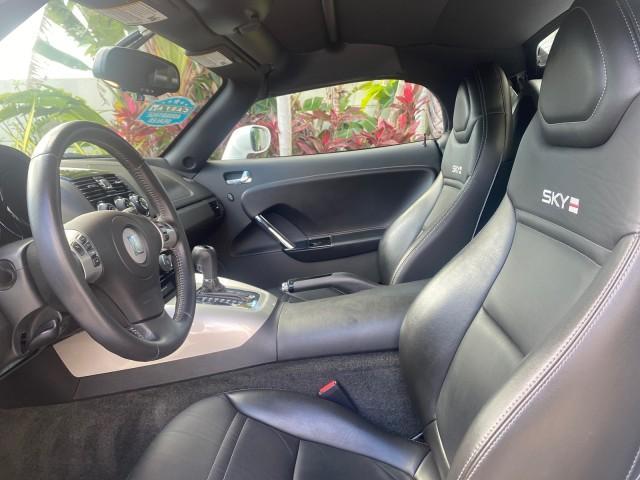 2008 Polar White /Black Saturn Sky Red Line LOW MILES 29,810 SOFT TOP (1G8MF35X78Y) with an Turbocharged And Intercooled Ecotec 2.0L VVT DOHC 4-Cyl Aluminum Engine engine, Automatic transmission, located at 4701 North Dixie Hwy, Pompano Beach, FL, 33064, (954) 422-2889, 26.240938, -80.123474 - OUR WEBPAGE FLORIDACARS1.COM HAS OVER 100 PHOTOS AND FREE CARFAX LINK 2008 SATURN SKY RED LINE TOP OF THE LINE TURBO FAST VIN: 1G8MF35X78Y121221 1 G 8 M F 3 5 X 7 8 Y 1 2 1 2 2 1 CONVERTIBLE 2.0L I4 F DOHC GASOLINE 31 MPG REAR WHEEL DRIVE Features ABS Brakes Air Conditioning Alloy Wheels AM/FM Stere - Photo#68