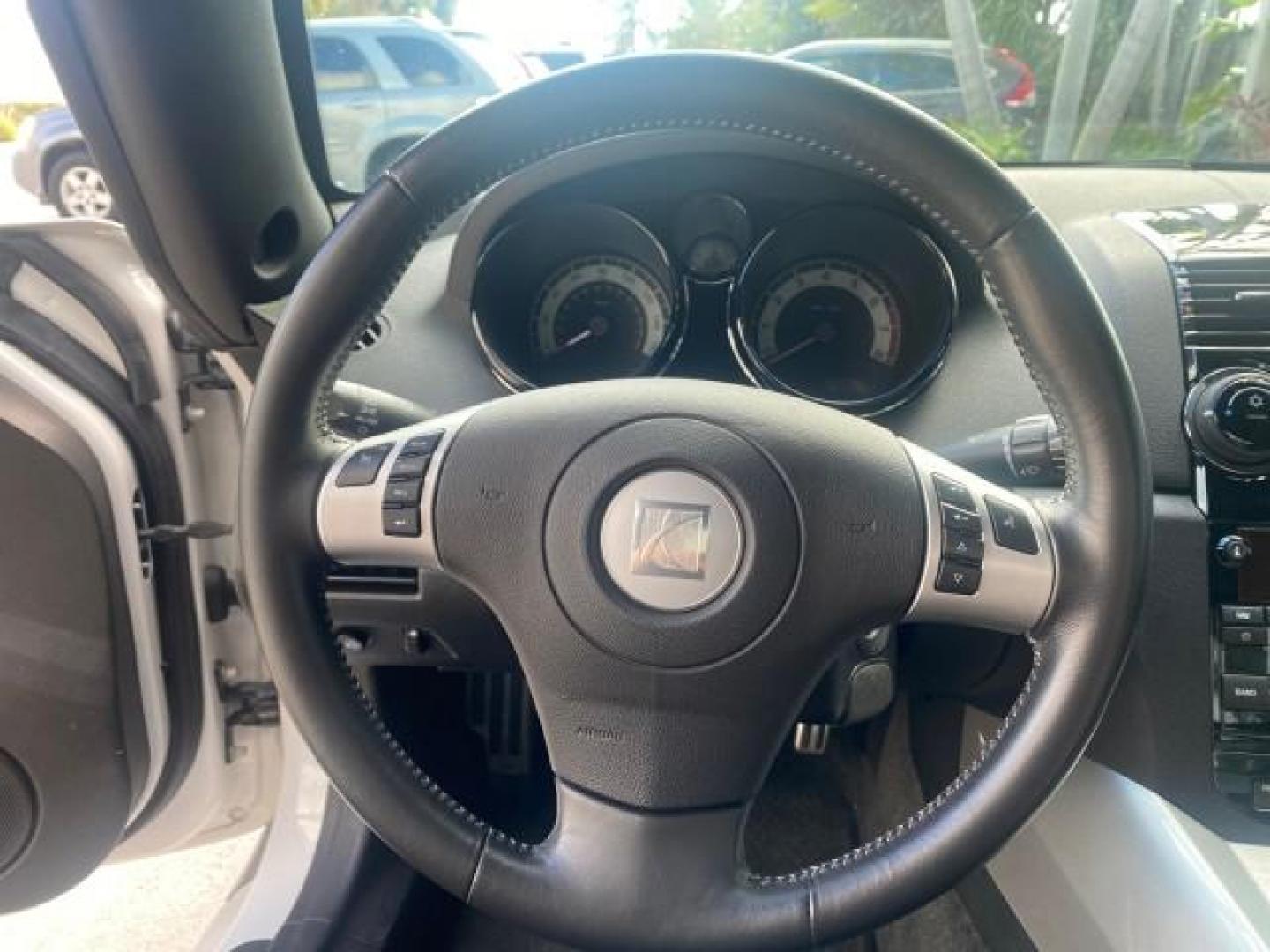 2008 Polar White /Black Saturn Sky Red Line LOW MILES 29,810 SOFT TOP (1G8MF35X78Y) with an Turbocharged And Intercooled Ecotec 2.0L VVT DOHC 4-Cyl Aluminum Engine engine, Automatic transmission, located at 4701 North Dixie Hwy, Pompano Beach, FL, 33064, (954) 422-2889, 26.240938, -80.123474 - OUR WEBPAGE FLORIDACARS1.COM HAS OVER 100 PHOTOS AND FREE CARFAX LINK 2008 SATURN SKY RED LINE TOP OF THE LINE TURBO FAST VIN: 1G8MF35X78Y121221 1 G 8 M F 3 5 X 7 8 Y 1 2 1 2 2 1 CONVERTIBLE 2.0L I4 F DOHC GASOLINE 31 MPG REAR WHEEL DRIVE Features ABS Brakes Air Conditioning Alloy Wheels AM/FM Stere - Photo#72