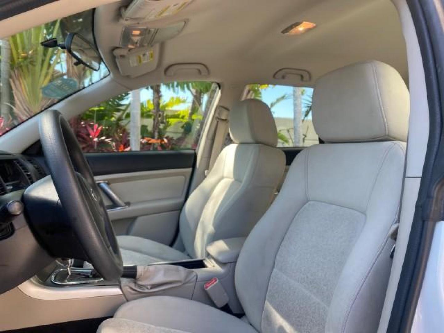 2009 Satin White Pearl /Taupe Subaru Outback Special Edition LOW MILES 68,114 (4S4BP61C697) with an 2.5L SOHC SMPI 16-Valve 4-Cyl Boxer Engine engine, Automatic transmission, located at 4701 North Dixie Hwy, Pompano Beach, FL, 33064, (954) 422-2889, 26.240938, -80.123474 - OUR WEBPAGE FLORIDACARS1.COM HAS OVER 100 PHOTOS AND FREE CARFAX LINK 2009 Subaru Outback 2.5I Special Edition 4WD VIN: 4S4BP61C697310640 4 Door Wagon/Sport Utility 2.5L H4 F SOHC 16V Gasoline 26 MPG All Wheel Drive Features 4WD/AWD ABS Brakes Air Conditioning Alloy Wheels AM/FM Stereo Automatic Tra - Photo#42
