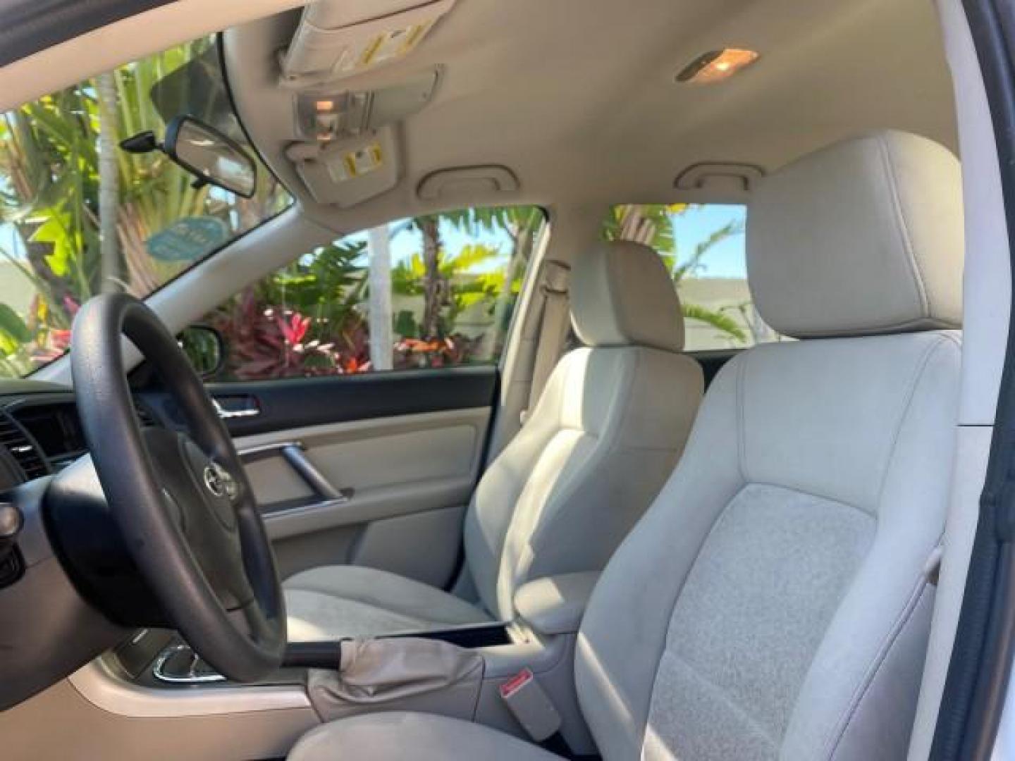 2009 Satin White Pearl /Taupe Subaru Outback Special Edition LOW MILES 68,114 (4S4BP61C697) with an 2.5L SOHC SMPI 16-Valve 4-Cyl Boxer Engine engine, Automatic transmission, located at 4701 North Dixie Hwy, Pompano Beach, FL, 33064, (954) 422-2889, 26.240938, -80.123474 - OUR WEBPAGE FLORIDACARS1.COM HAS OVER 100 PHOTOS AND FREE CARFAX LINK 2009 Subaru Outback 2.5I Special Edition 4WD VIN: 4S4BP61C697310640 4 Door Wagon/Sport Utility 2.5L H4 F SOHC 16V Gasoline 26 MPG All Wheel Drive Features 4WD/AWD ABS Brakes Air Conditioning Alloy Wheels AM/FM Stereo Automatic Tra - Photo#43