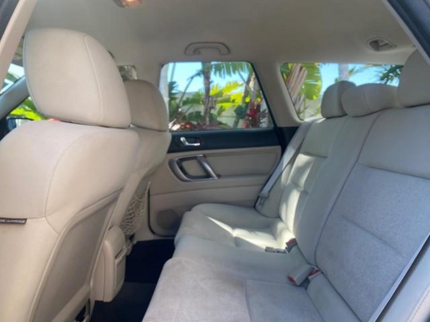 2009 Satin White Pearl /Taupe Subaru Outback Special Edition LOW MILES 68,114 (4S4BP61C697) with an 2.5L SOHC SMPI 16-Valve 4-Cyl Boxer Engine engine, Automatic transmission, located at 4701 North Dixie Hwy, Pompano Beach, FL, 33064, (954) 422-2889, 26.240938, -80.123474 - OUR WEBPAGE FLORIDACARS1.COM HAS OVER 100 PHOTOS AND FREE CARFAX LINK 2009 Subaru Outback 2.5I Special Edition 4WD VIN: 4S4BP61C697310640 4 Door Wagon/Sport Utility 2.5L H4 F SOHC 16V Gasoline 26 MPG All Wheel Drive Features 4WD/AWD ABS Brakes Air Conditioning Alloy Wheels AM/FM Stereo Automatic Tra - Photo#71