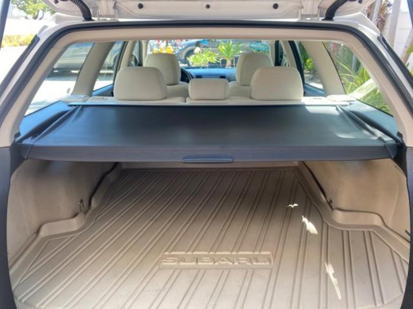2009 Satin White Pearl /Taupe Subaru Outback Special Edition LOW MILES 68,114 (4S4BP61C697) with an 2.5L SOHC SMPI 16-Valve 4-Cyl Boxer Engine engine, Automatic transmission, located at 4701 North Dixie Hwy, Pompano Beach, FL, 33064, (954) 422-2889, 26.240938, -80.123474 - OUR WEBPAGE FLORIDACARS1.COM HAS OVER 100 PHOTOS AND FREE CARFAX LINK 2009 Subaru Outback 2.5I Special Edition 4WD VIN: 4S4BP61C697310640 4 Door Wagon/Sport Utility 2.5L H4 F SOHC 16V Gasoline 26 MPG All Wheel Drive Features 4WD/AWD ABS Brakes Air Conditioning Alloy Wheels AM/FM Stereo Automatic Tra - Photo#88