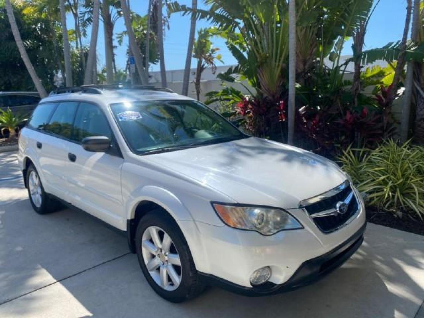 2009 Satin White Pearl /Taupe Subaru Outback Special Edition LOW MILES 68,114 (4S4BP61C697) with an 2.5L SOHC SMPI 16-Valve 4-Cyl Boxer Engine engine, Automatic transmission, located at 4701 North Dixie Hwy, Pompano Beach, FL, 33064, (954) 422-2889, 26.240938, -80.123474 - OUR WEBPAGE FLORIDACARS1.COM HAS OVER 100 PHOTOS AND FREE CARFAX LINK 2009 Subaru Outback 2.5I Special Edition 4WD VIN: 4S4BP61C697310640 4 Door Wagon/Sport Utility 2.5L H4 F SOHC 16V Gasoline 26 MPG All Wheel Drive Features 4WD/AWD ABS Brakes Air Conditioning Alloy Wheels AM/FM Stereo Automatic Tra - Photo#99