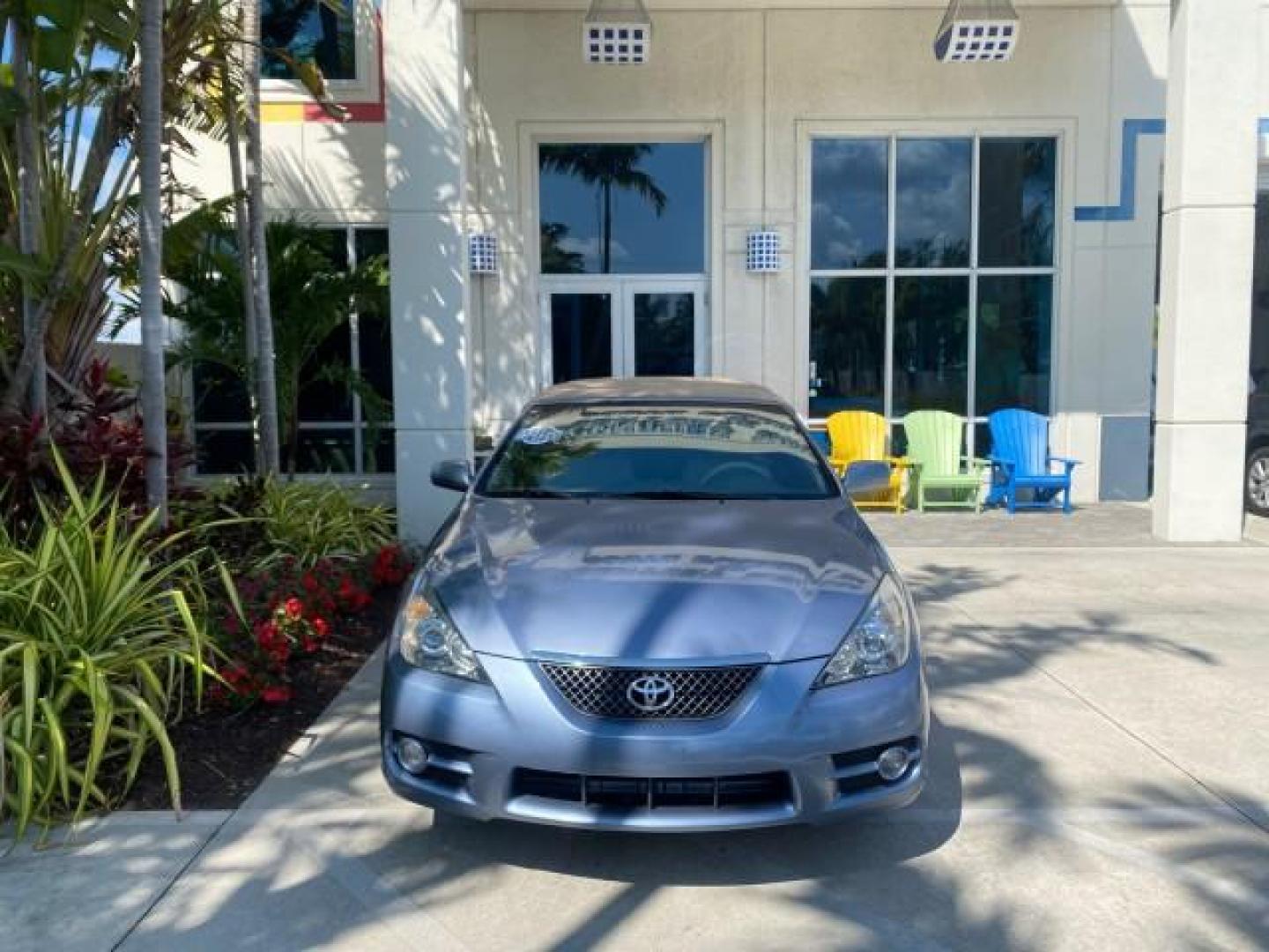2007 Cosmic Blue Metallic /Ivory Toyota Camry Solara SLE LOW MILES 60,485 1 OWNER FL (4T1FA38P57U) with an 3.3L DOHC SMPI VVT-i 24-Valve V6 Engine engine, Automatic transmission, located at 4701 North Dixie Hwy, Pompano Beach, FL, 33064, (954) 422-2889, 26.240938, -80.123474 - OUR WEBPAGE FLORIDACARS1.COM HAS OVER 100 PHOTOS AND FREE CARFAX LINK 2007 Toyota Camry Solara SLE V6 1 OWNER FL Convertible 3.3L V6 F DOHC 24V Gasoline Front Wheel Drive Features ABS Brakes Air Conditioning Alloy Wheels AM/FM Stereo Automatic Transmission Auxiliary Audio Input Bluetooth Technology - Photo#26