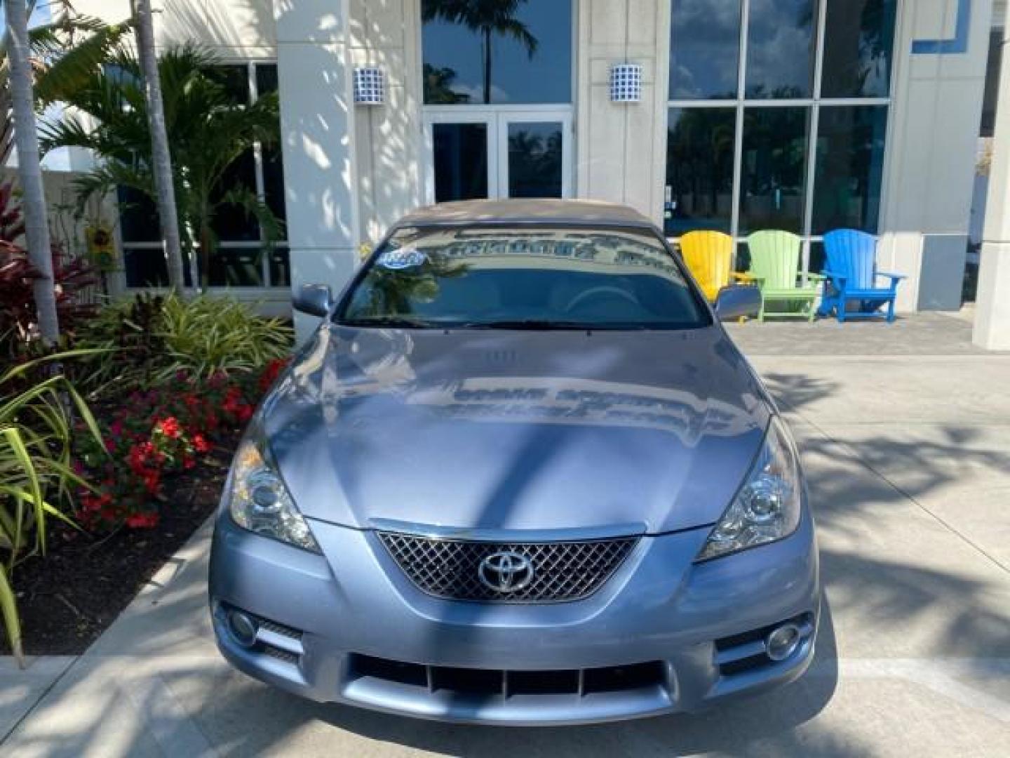 2007 Cosmic Blue Metallic /Ivory Toyota Camry Solara SLE LOW MILES 60,485 1 OWNER FL (4T1FA38P57U) with an 3.3L DOHC SMPI VVT-i 24-Valve V6 Engine engine, Automatic transmission, located at 4701 North Dixie Hwy, Pompano Beach, FL, 33064, (954) 422-2889, 26.240938, -80.123474 - OUR WEBPAGE FLORIDACARS1.COM HAS OVER 100 PHOTOS AND FREE CARFAX LINK 2007 Toyota Camry Solara SLE V6 1 OWNER FL Convertible 3.3L V6 F DOHC 24V Gasoline Front Wheel Drive Features ABS Brakes Air Conditioning Alloy Wheels AM/FM Stereo Automatic Transmission Auxiliary Audio Input Bluetooth Technology - Photo#28