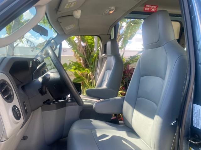 2014 Steel Blue Metallic /Medium Flint Ford Econoline E 350 HI TOP HANDICAP VAN LOW MILES 34,875 1 OWNER (1FTSS3ELXED) with an 5.4L EFI V8 FFV Capable Engine engine, Automatic transmission, located at 4701 North Dixie Hwy, Pompano Beach, FL, 33064, (954) 422-2889, 26.240938, -80.123474 - OUR WEBPAGE FLORIDACARS1.COM HAS OVER 100 PHOTOS AND FREE CARFAX LINK 2014 FORD E-SERIES E-350 SD VIN: 1FTSS3ELXEDA55644 1 F T S S 3 E L X E D A 5 5 6 4 4 VAN 5.4L V8 F SOHC 16V GASOLINE 16 MPG REAR WHEEL DRIVE Features ABS Brakes Air Conditioning Alloy Wheels AM/FM Stereo Automatic Transmission Cru - Photo#10