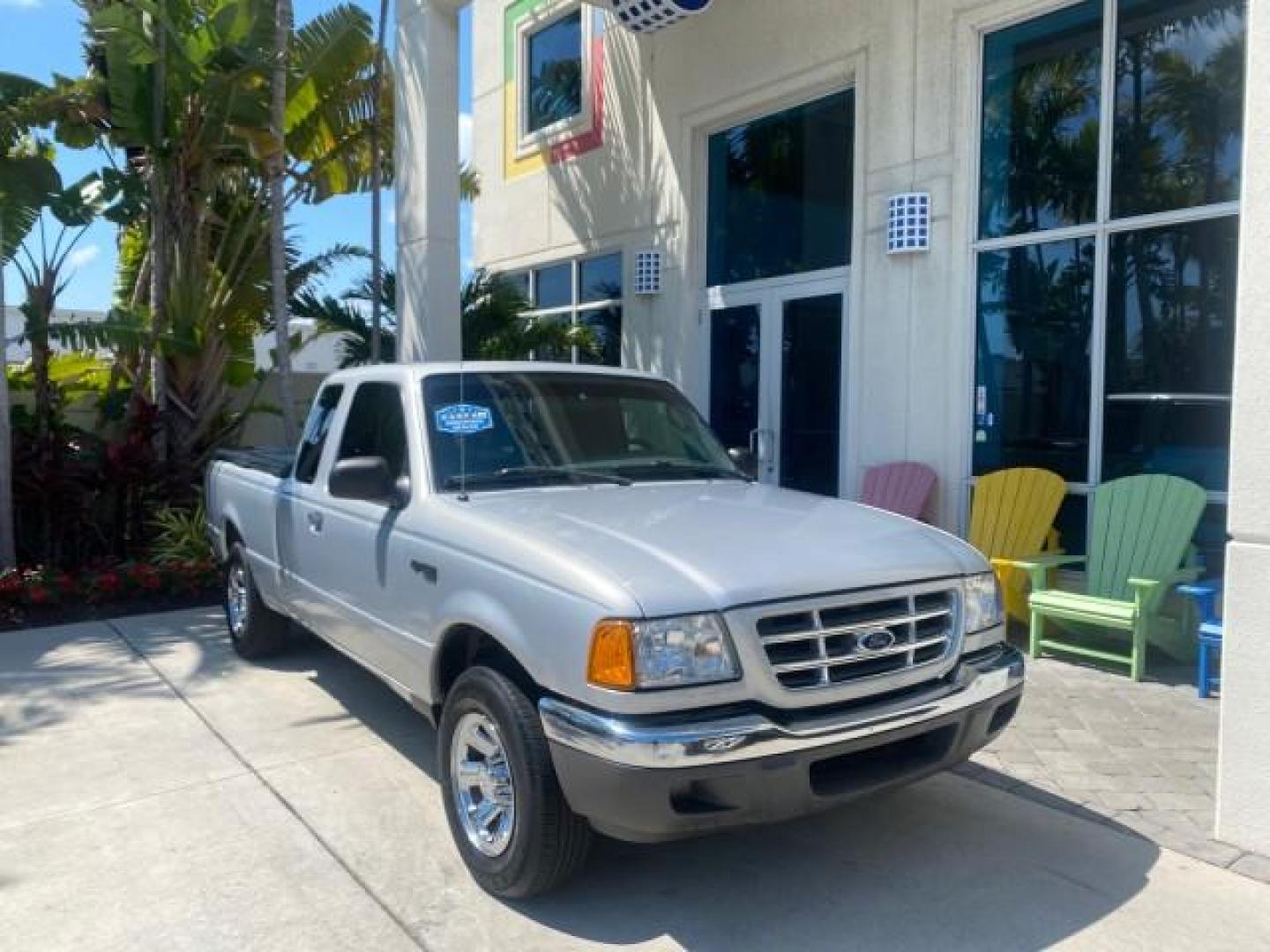 2003 Silver Frost Metallic /Dark Graphite Ford Ranger Edge Plus LOW MILES 57,781 X CAB (1FTYR44V93P) with an 3.0L SEFI Flex-Fuel FFV V6 Engine engine, Automatic transmission, located at 4701 North Dixie Hwy, Pompano Beach, FL, 33064, (954) 422-2889, 26.240938, -80.123474 - OUR WEBPAGE FLORIDACARS1.COM HAS OVER 100 PHOTOS AND FREE CARFAX LINK 2003 Ford Ranger XLT 4 Door Extended Cab Pickup 3.0L V6 F Flex Fuel 23 MPG Rear Wheel Drive Features ABS Brakes Air Conditioning Alloy Wheels AM/FM Stereo Automatic Transmission Bed Liner CD Audio Cloth Seats Cruise Control Flex F - Photo#1