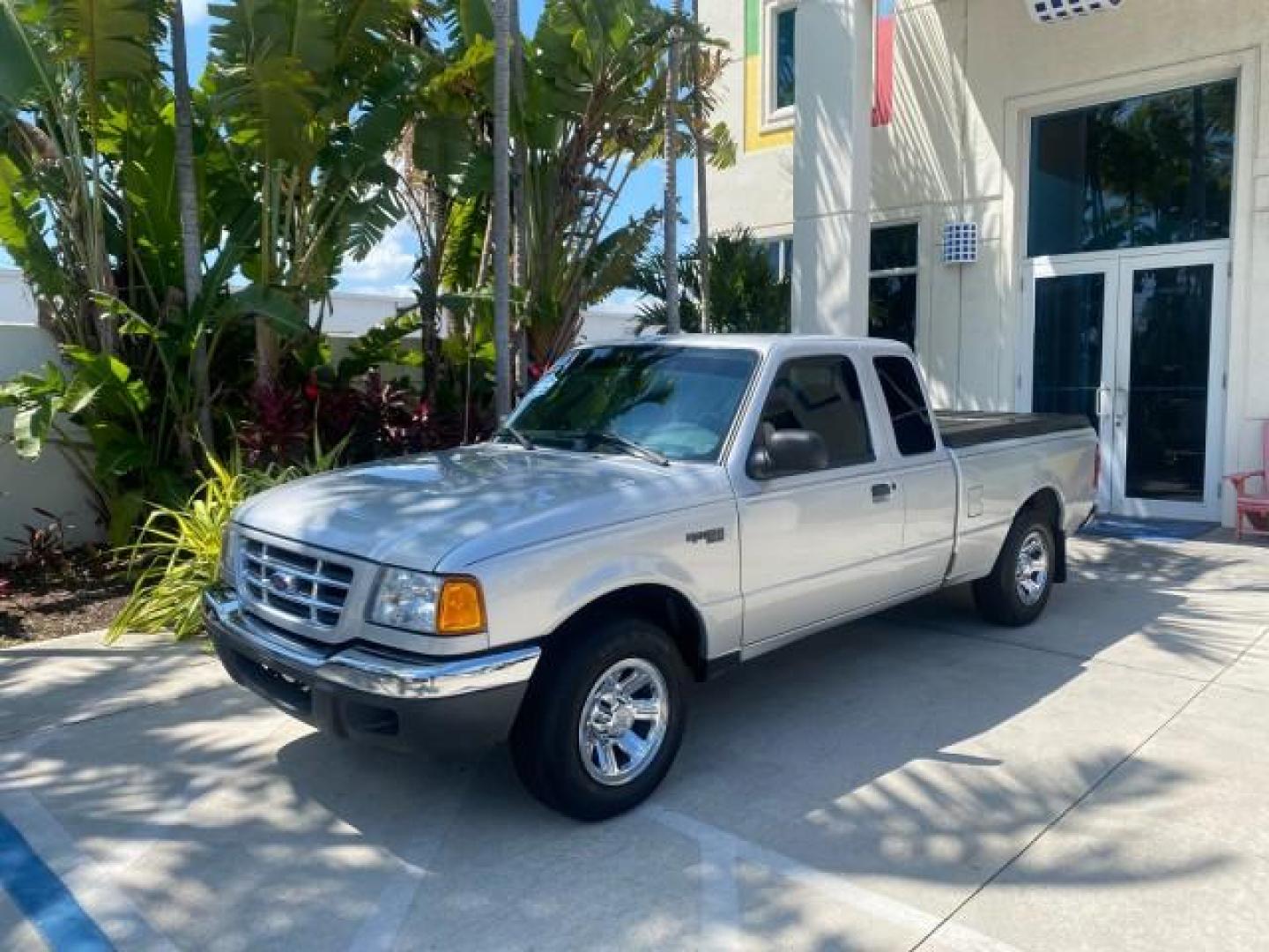 2003 Silver Frost Metallic /Dark Graphite Ford Ranger Edge Plus LOW MILES 57,781 X CAB (1FTYR44V93P) with an 3.0L SEFI Flex-Fuel FFV V6 Engine engine, Automatic transmission, located at 4701 North Dixie Hwy, Pompano Beach, FL, 33064, (954) 422-2889, 26.240938, -80.123474 - OUR WEBPAGE FLORIDACARS1.COM HAS OVER 100 PHOTOS AND FREE CARFAX LINK 2003 Ford Ranger XLT 4 Door Extended Cab Pickup 3.0L V6 F Flex Fuel 23 MPG Rear Wheel Drive Features ABS Brakes Air Conditioning Alloy Wheels AM/FM Stereo Automatic Transmission Bed Liner CD Audio Cloth Seats Cruise Control Flex F - Photo#28