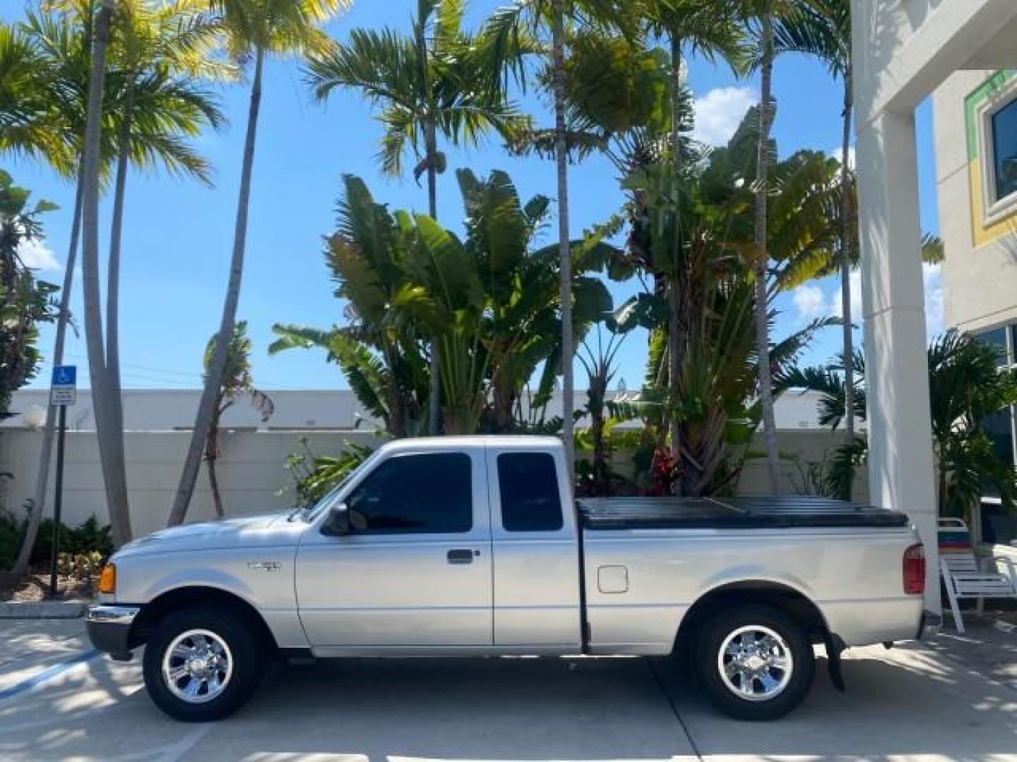 2003 Silver Frost Metallic /Dark Graphite Ford Ranger Edge Plus LOW MILES 57,781 X CAB (1FTYR44V93P) with an 3.0L SEFI Flex-Fuel FFV V6 Engine engine, Automatic transmission, located at 4701 North Dixie Hwy, Pompano Beach, FL, 33064, (954) 422-2889, 26.240938, -80.123474 - OUR WEBPAGE FLORIDACARS1.COM HAS OVER 100 PHOTOS AND FREE CARFAX LINK 2003 Ford Ranger XLT 4 Door Extended Cab Pickup 3.0L V6 F Flex Fuel 23 MPG Rear Wheel Drive Features ABS Brakes Air Conditioning Alloy Wheels AM/FM Stereo Automatic Transmission Bed Liner CD Audio Cloth Seats Cruise Control Flex F - Photo#30