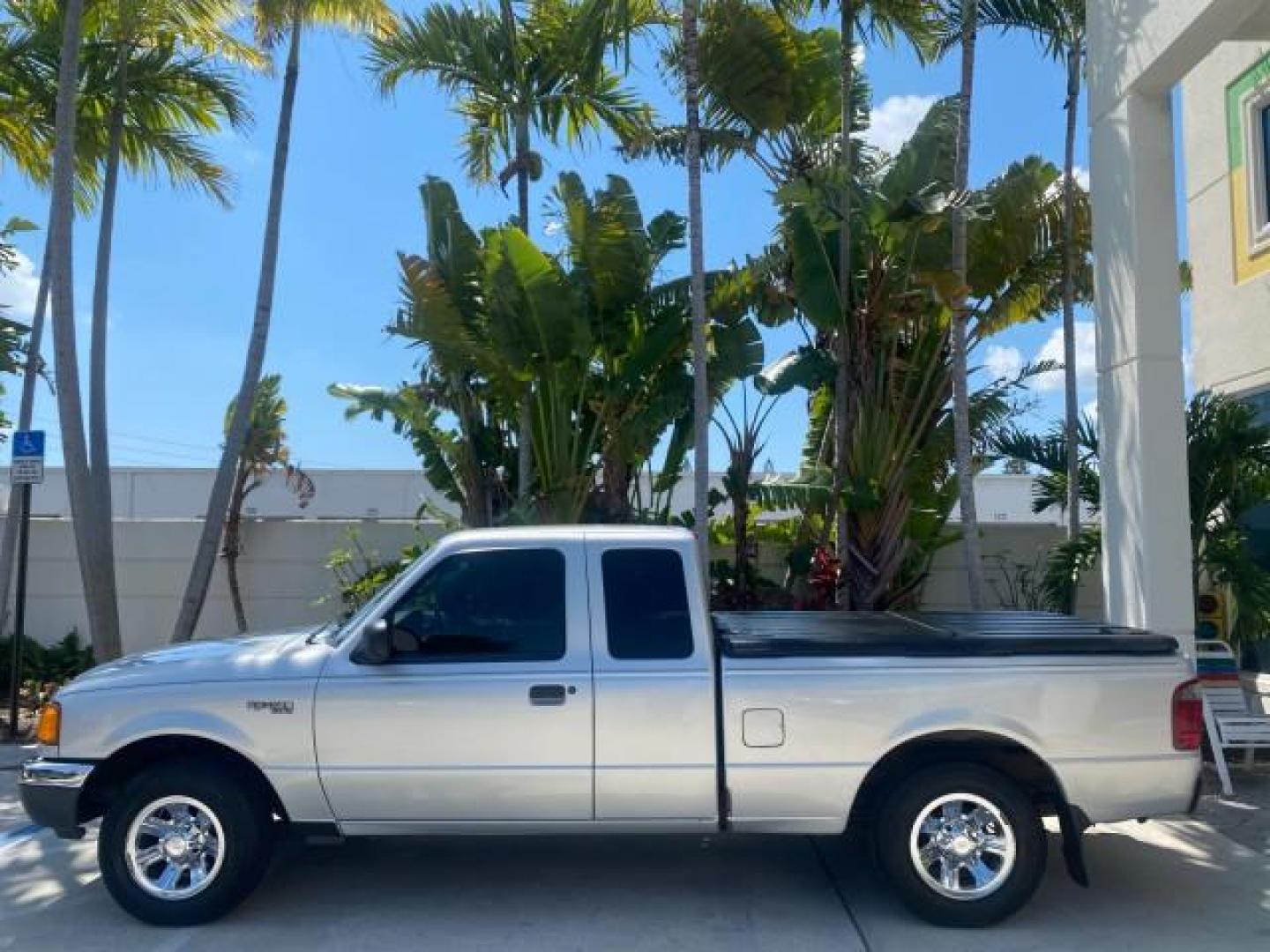 2003 Silver Frost Metallic /Dark Graphite Ford Ranger Edge Plus LOW MILES 57,781 X CAB (1FTYR44V93P) with an 3.0L SEFI Flex-Fuel FFV V6 Engine engine, Automatic transmission, located at 4701 North Dixie Hwy, Pompano Beach, FL, 33064, (954) 422-2889, 26.240938, -80.123474 - OUR WEBPAGE FLORIDACARS1.COM HAS OVER 100 PHOTOS AND FREE CARFAX LINK 2003 Ford Ranger XLT 4 Door Extended Cab Pickup 3.0L V6 F Flex Fuel 23 MPG Rear Wheel Drive Features ABS Brakes Air Conditioning Alloy Wheels AM/FM Stereo Automatic Transmission Bed Liner CD Audio Cloth Seats Cruise Control Flex F - Photo#31