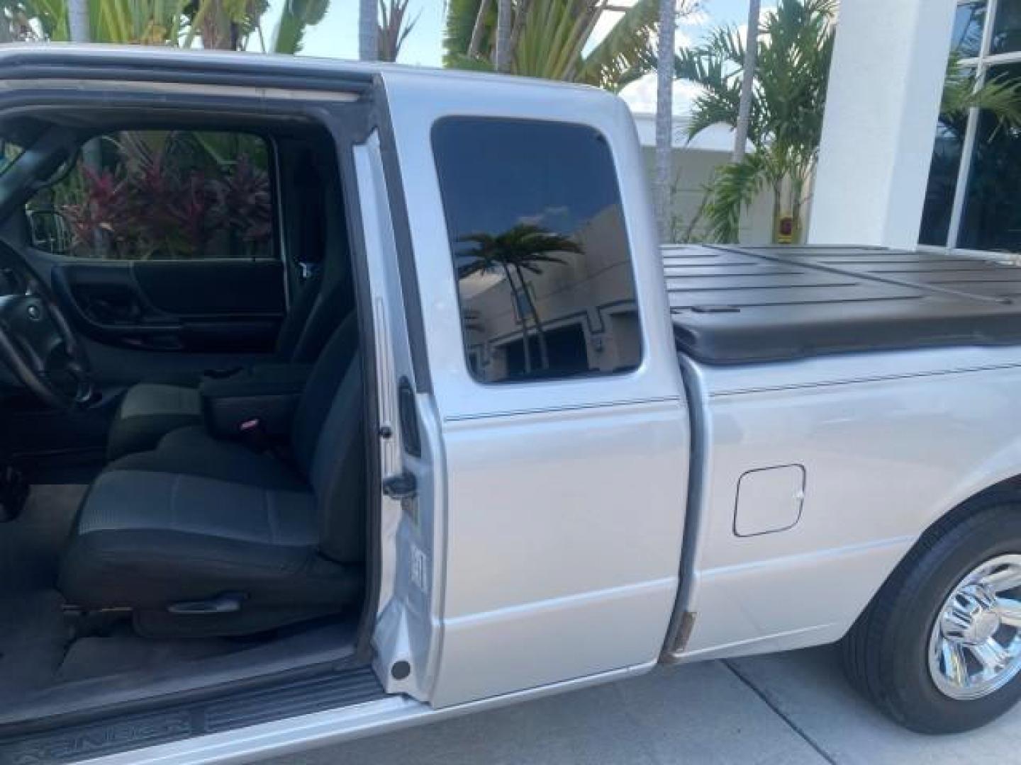 2003 Silver Frost Metallic /Dark Graphite Ford Ranger Edge Plus LOW MILES 57,781 X CAB (1FTYR44V93P) with an 3.0L SEFI Flex-Fuel FFV V6 Engine engine, Automatic transmission, located at 4701 North Dixie Hwy, Pompano Beach, FL, 33064, (954) 422-2889, 26.240938, -80.123474 - OUR WEBPAGE FLORIDACARS1.COM HAS OVER 100 PHOTOS AND FREE CARFAX LINK 2003 Ford Ranger XLT 4 Door Extended Cab Pickup 3.0L V6 F Flex Fuel 23 MPG Rear Wheel Drive Features ABS Brakes Air Conditioning Alloy Wheels AM/FM Stereo Automatic Transmission Bed Liner CD Audio Cloth Seats Cruise Control Flex F - Photo#69