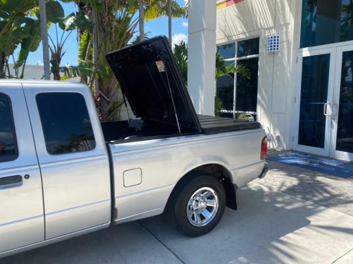 2003 Silver Frost Metallic /Dark Graphite Ford Ranger Edge Plus LOW MILES 57,781 X CAB (1FTYR44V93P) with an 3.0L SEFI Flex-Fuel FFV V6 Engine engine, Automatic transmission, located at 4701 North Dixie Hwy, Pompano Beach, FL, 33064, (954) 422-2889, 26.240938, -80.123474 - OUR WEBPAGE FLORIDACARS1.COM HAS OVER 100 PHOTOS AND FREE CARFAX LINK 2003 Ford Ranger XLT 4 Door Extended Cab Pickup 3.0L V6 F Flex Fuel 23 MPG Rear Wheel Drive Features ABS Brakes Air Conditioning Alloy Wheels AM/FM Stereo Automatic Transmission Bed Liner CD Audio Cloth Seats Cruise Control Flex F - Photo#98