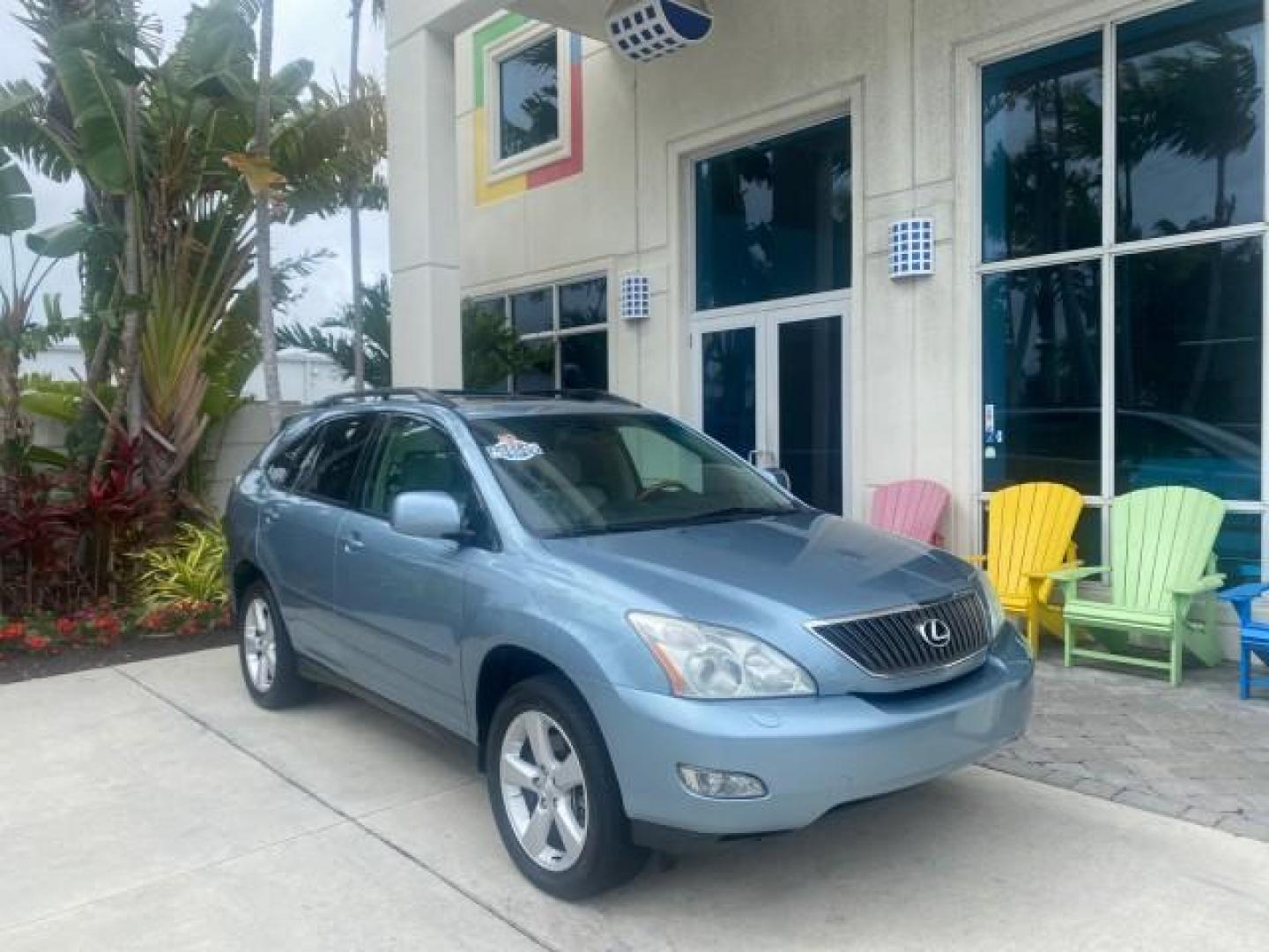 2005 Breakwater Blue Metallic /Light Gray Lexus RX 330 LOW MILES 68,645 1 OWNER (2T2GA31U55C) with an 3.3L DOHC MPI 24-Valve V6 Engine engine, Automatic transmission, located at 4701 North Dixie Hwy, Pompano Beach, FL, 33064, (954) 422-2889, 26.240938, -80.123474 - OUR WEBPAGE FLORIDACARS1.COM HAS OVER 100 PHOTOS AND FREE CARFAX LINK 2005 Lexus RX 330 1 OWNER 4 Door Wagon/Sport Utility 3.3L V6 F 24V Gasoline 26 MPG Front Wheel Drive Features ABS Brakes Air Conditioning Alloy Wheels AM/FM Stereo Automatic Transmission Cassette Player CD Audio Cruise Control Fro - Photo#1