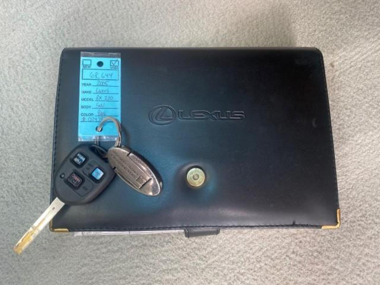 2005 Breakwater Blue Metallic /Light Gray Lexus RX 330 LOW MILES 68,645 1 OWNER (2T2GA31U55C) with an 3.3L DOHC MPI 24-Valve V6 Engine engine, Automatic transmission, located at 4701 North Dixie Hwy, Pompano Beach, FL, 33064, (954) 422-2889, 26.240938, -80.123474 - OUR WEBPAGE FLORIDACARS1.COM HAS OVER 100 PHOTOS AND FREE CARFAX LINK 2005 Lexus RX 330 1 OWNER 4 Door Wagon/Sport Utility 3.3L V6 F 24V Gasoline 26 MPG Front Wheel Drive Features ABS Brakes Air Conditioning Alloy Wheels AM/FM Stereo Automatic Transmission Cassette Player CD Audio Cruise Control Fro - Photo#23