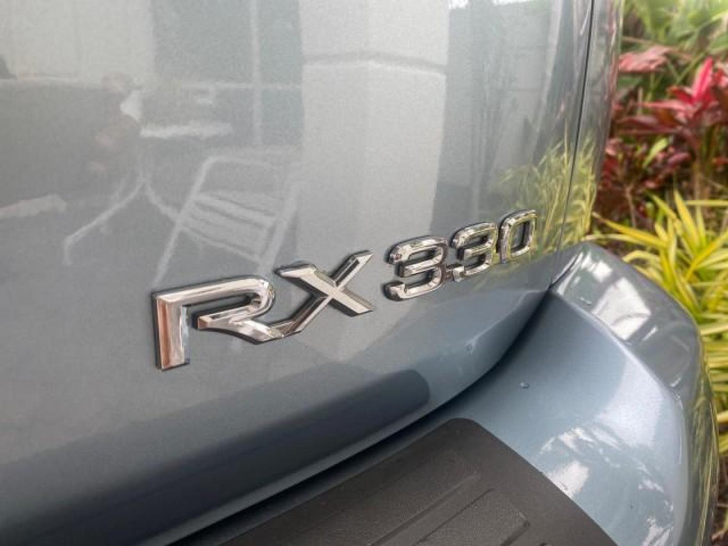 2005 Breakwater Blue Metallic /Light Gray Lexus RX 330 LOW MILES 68,645 1 OWNER (2T2GA31U55C) with an 3.3L DOHC MPI 24-Valve V6 Engine engine, Automatic transmission, located at 4701 North Dixie Hwy, Pompano Beach, FL, 33064, (954) 422-2889, 26.240938, -80.123474 - OUR WEBPAGE FLORIDACARS1.COM HAS OVER 100 PHOTOS AND FREE CARFAX LINK 2005 Lexus RX 330 1 OWNER 4 Door Wagon/Sport Utility 3.3L V6 F 24V Gasoline 26 MPG Front Wheel Drive Features ABS Brakes Air Conditioning Alloy Wheels AM/FM Stereo Automatic Transmission Cassette Player CD Audio Cruise Control Fro - Photo#98