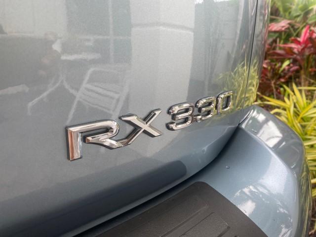 2005 Breakwater Blue Metallic /Light Gray Lexus RX 330 LOW MILES 68,645 1 OWNER (2T2GA31U55C) with an 3.3L DOHC MPI 24-Valve V6 Engine engine, Automatic transmission, located at 4701 North Dixie Hwy, Pompano Beach, FL, 33064, (954) 422-2889, 26.240938, -80.123474 - OUR WEBPAGE FLORIDACARS1.COM HAS OVER 100 PHOTOS AND FREE CARFAX LINK 2005 Lexus RX 330 1 OWNER 4 Door Wagon/Sport Utility 3.3L V6 F 24V Gasoline 26 MPG Front Wheel Drive Features ABS Brakes Air Conditioning Alloy Wheels AM/FM Stereo Automatic Transmission Cassette Player CD Audio Cruise Control Fro - Photo#98