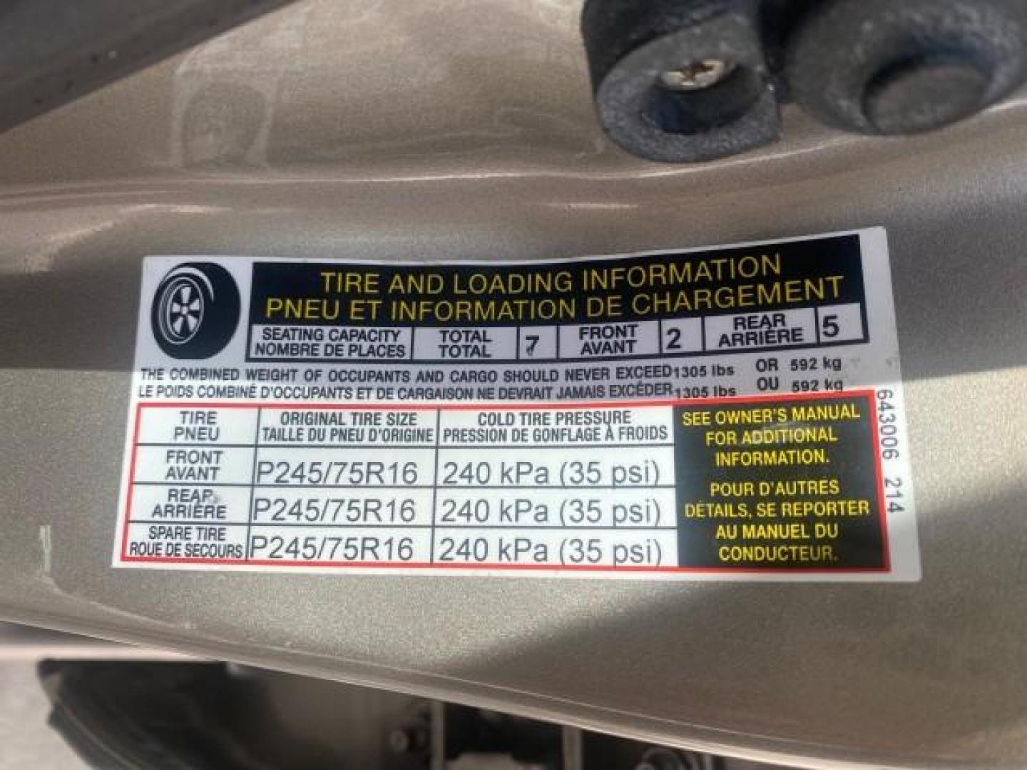 2007 Desert Stone Metallic /Desert Nissan Pathfinder S LOW MILES 64,259 1 OWNER (5N1AR18U97C) with an 4.0L DOHC SMPI 24-Valve V6 Engine engine, Automatic transmission, located at 4701 North Dixie Hwy, Pompano Beach, FL, 33064, (954) 422-2889, 26.240938, -80.123474 - OUR WEBPAGE FLORIDACARS1.COM HAS OVER 100 PHOTOS AND FREE CARFAX LINK 2007 Nissan Pathfinder S 1 OWNER 4 Door Wagon/Sport Utility 4.0L V6 F DOHC 24V Gasoline 23 MPG Rear Wheel Drive Features ABS Brakes Air Conditioning Alloy Wheels AM/FM Stereo Automatic Transmission Auxiliary Audio Input BOSE Sound- Photo#69
