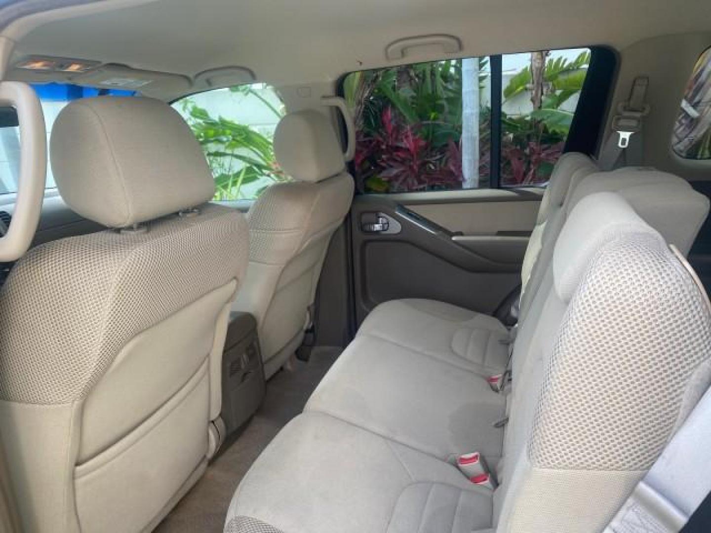 2007 Desert Stone Metallic /Desert Nissan Pathfinder S LOW MILES 64,259 1 OWNER (5N1AR18U97C) with an 4.0L DOHC SMPI 24-Valve V6 Engine engine, Automatic transmission, located at 4701 North Dixie Hwy, Pompano Beach, FL, 33064, (954) 422-2889, 26.240938, -80.123474 - OUR WEBPAGE FLORIDACARS1.COM HAS OVER 100 PHOTOS AND FREE CARFAX LINK 2007 Nissan Pathfinder S 1 OWNER 4 Door Wagon/Sport Utility 4.0L V6 F DOHC 24V Gasoline 23 MPG Rear Wheel Drive Features ABS Brakes Air Conditioning Alloy Wheels AM/FM Stereo Automatic Transmission Auxiliary Audio Input BOSE Sound- Photo#75