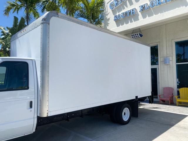 2013 Oxford White /Medium Flint Ford Econoline Commercial Cutaway 1 OWNER E 450 BOX TRUCK (1FDXE4FS4DD) with an 6.8L SOHC EFI Triton V10 Engine engine, Automatic transmission, located at 4701 North Dixie Hwy, Pompano Beach, FL, 33064, (954) 422-2889, 26.240938, -80.123474 - OUR WEBPAGE FLORIDACARS1.COM HAS OVER 100 PHOTOS AND FREE CARFAX LINK 2013 Ford Econoline Super Duty E-450 BOX TRUCK 1 OWNER 17 FT DUAL REAR WHEELS HEAVY DUTY POWER LIFT GATE VIN:1FDXE4FS4DDA91512 Cutaway 6.8L V10 F SOHC 20V Gasoline Rear Wheel Drive Features ABS Brakes Air Conditioning AM/FM Stereo - Photo#70