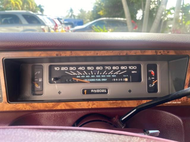 1993 Black /Red Chevrolet Caprice Classic STATON WAGON 1 OWNER (1G1BL8375PW) with an 5.7L V8 F OHV 16V engine, Automatic transmission, located at 4701 North Dixie Hwy, Pompano Beach, FL, 33064, (954) 422-2889, 26.240938, -80.123474 - OUR WEBPAGE FLORIDACARS1.COM HAS OVER 100 PHOTOS AND FREE CARFAX LINK 1993 Chevrolet Caprice -1 OWNER STATION WAGON REAR JUMP SEAT INCLUDED - NO ACCIDENTS EVER - VERY HARD COLOR COMBO TO FIND BLACK EXTERIOR RED INTERIOR Wagon 4 DR 5.7L V8 F OHV 16V Gasoline Rear Wheel Drive Features ABS Brakes Air C - Photo#54