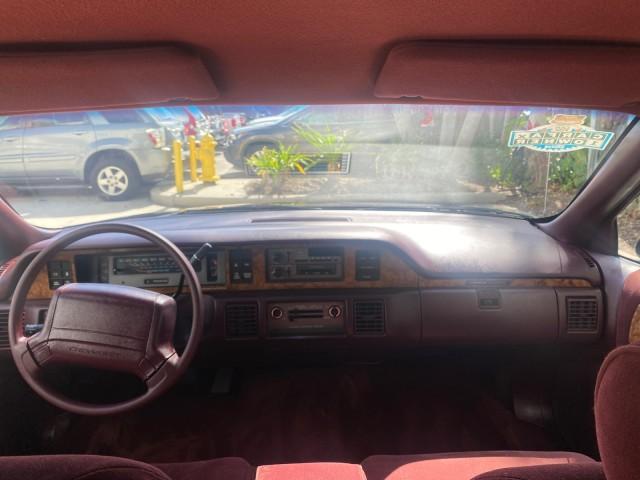 1993 Black /Red Chevrolet Caprice Classic STATON WAGON 1 OWNER (1G1BL8375PW) with an 5.7L V8 F OHV 16V engine, Automatic transmission, located at 4701 North Dixie Hwy, Pompano Beach, FL, 33064, (954) 422-2889, 26.240938, -80.123474 - OUR WEBPAGE FLORIDACARS1.COM HAS OVER 100 PHOTOS AND FREE CARFAX LINK 1993 Chevrolet Caprice -1 OWNER STATION WAGON REAR JUMP SEAT INCLUDED - NO ACCIDENTS EVER - VERY HARD COLOR COMBO TO FIND BLACK EXTERIOR RED INTERIOR Wagon 4 DR 5.7L V8 F OHV 16V Gasoline Rear Wheel Drive Features ABS Brakes Air C - Photo#75
