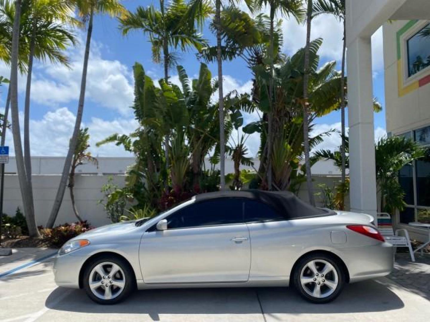 2006 Lunar Mist Metallic /Dark Stone Toyota Camry Solara SLE V6 LOW MILES 54,978 1 OWNER (4T1FA38P36U) with an 3.3L DOHC SMPI 24-Valve V6 Engine engine, Automatic transmission, located at 4701 North Dixie Hwy, Pompano Beach, FL, 33064, (954) 422-2889, 26.240938, -80.123474 - OUR WEBPAGE FLORIDACARS1.COM HAS OVER 100 PHOTOS AND FREE CARFAX LINK 2006 Toyota Camry Solara SLE V6 1 OWNER LEATHER LOADED ABSOLUTELY NO CRACKS ON THE DASH Convertible 3.3L V6 F DOHC 24V Gasoline 28 MPG Front Wheel Drive Features ABS Brakes Air Conditioning Alloy Wheels AM/FM Stereo Automatic Tran - Photo#34