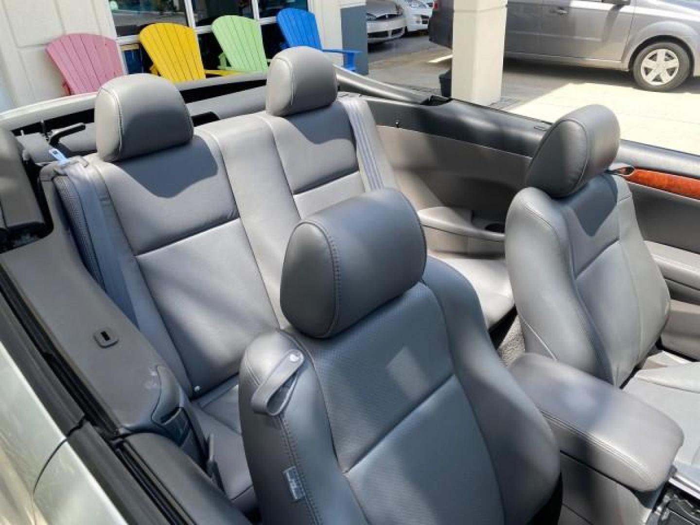 2006 Lunar Mist Metallic /Dark Stone Toyota Camry Solara SLE V6 LOW MILES 54,978 1 OWNER (4T1FA38P36U) with an 3.3L DOHC SMPI 24-Valve V6 Engine engine, Automatic transmission, located at 4701 North Dixie Hwy, Pompano Beach, FL, 33064, (954) 422-2889, 26.240938, -80.123474 - OUR WEBPAGE FLORIDACARS1.COM HAS OVER 100 PHOTOS AND FREE CARFAX LINK 2006 Toyota Camry Solara SLE V6 1 OWNER LEATHER LOADED ABSOLUTELY NO CRACKS ON THE DASH Convertible 3.3L V6 F DOHC 24V Gasoline 28 MPG Front Wheel Drive Features ABS Brakes Air Conditioning Alloy Wheels AM/FM Stereo Automatic Tran - Photo#55