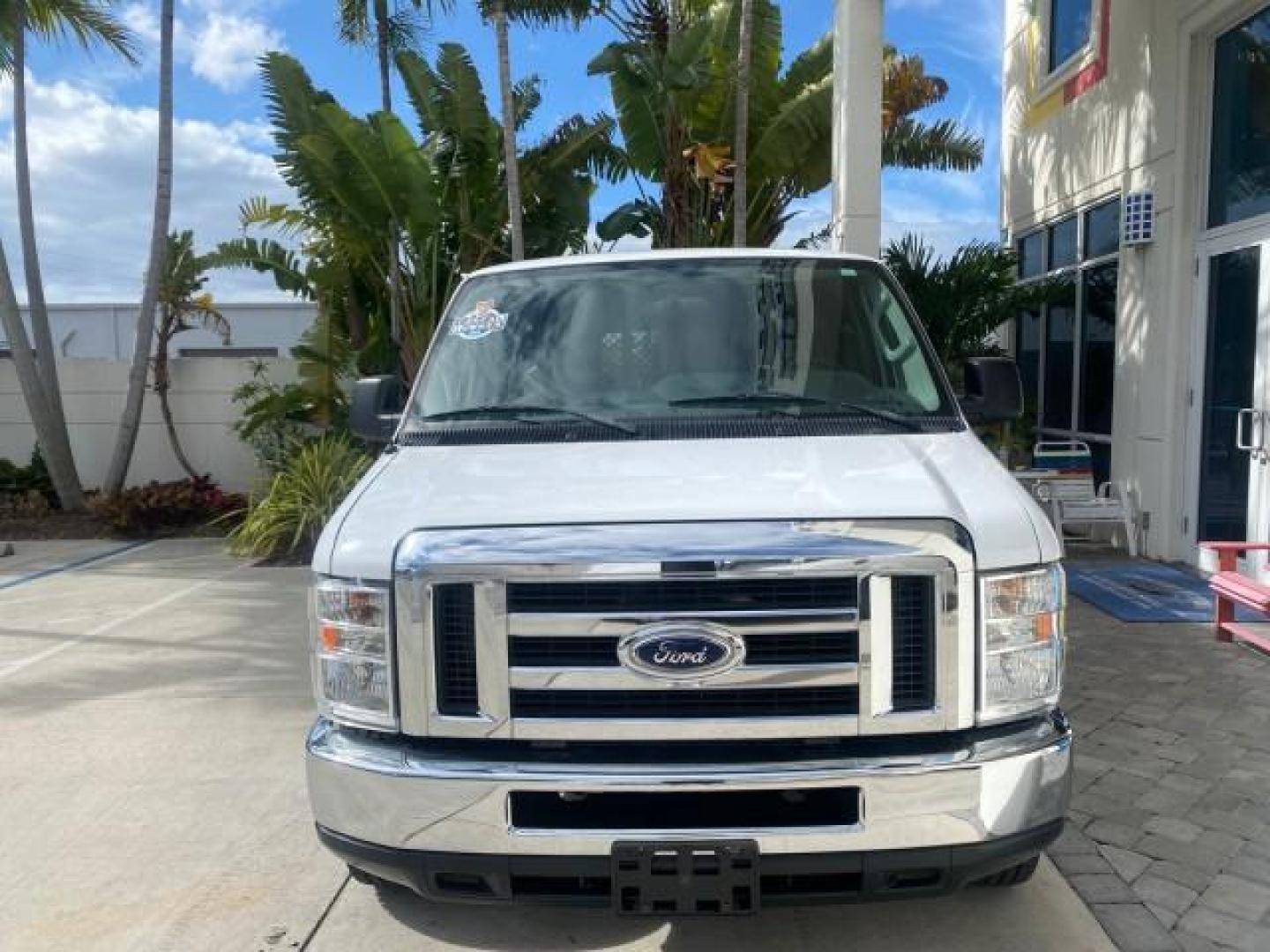 2014 Oxford White /Medium Flint Ford Econoline Cargo Van EXTENDED LOW MILES 6,380 1 OWNER (1FTNS1EW3ED) with an 4.6L EFI V8 FFV Capable Engine engine, Automatic transmission, located at 4701 North Dixie Hwy, Pompano Beach, FL, 33064, (954) 422-2889, 26.240938, -80.123474 - OUR WEBPAGE FLORIDACARS1.COM HAS OVER 100 PHOTOS AND FREE CARFAX LINK 2014 Ford E-Series E-150 1 OWNER Van 4.6L V8 F SOHC 16V Gasoline 16 MPG Rear Wheel Drive Features ABS Brakes Air Conditioning AM/FM Stereo Automatic Transmission Auxiliary Audio Input Barn Doors Power Locks Traction Control Vinyl - Photo#2