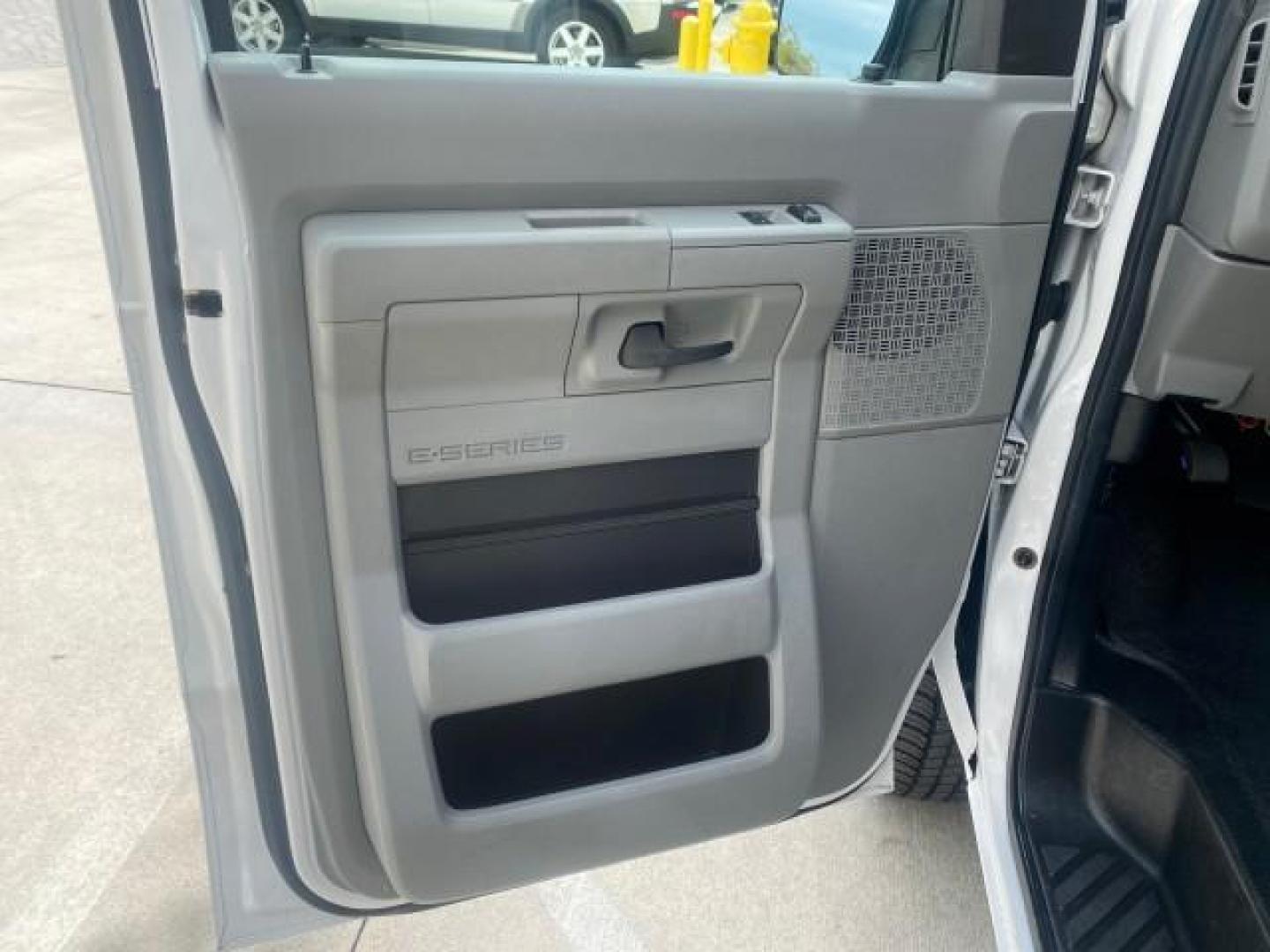 2014 Oxford White /Medium Flint Ford Econoline Cargo Van EXTENDED LOW MILES 6,380 1 OWNER (1FTNS1EW3ED) with an 4.6L EFI V8 FFV Capable Engine engine, Automatic transmission, located at 4701 North Dixie Hwy, Pompano Beach, FL, 33064, (954) 422-2889, 26.240938, -80.123474 - OUR WEBPAGE FLORIDACARS1.COM HAS OVER 100 PHOTOS AND FREE CARFAX LINK 2014 Ford E-Series E-150 1 OWNER Van 4.6L V8 F SOHC 16V Gasoline 16 MPG Rear Wheel Drive Features ABS Brakes Air Conditioning AM/FM Stereo Automatic Transmission Auxiliary Audio Input Barn Doors Power Locks Traction Control Vinyl - Photo#41