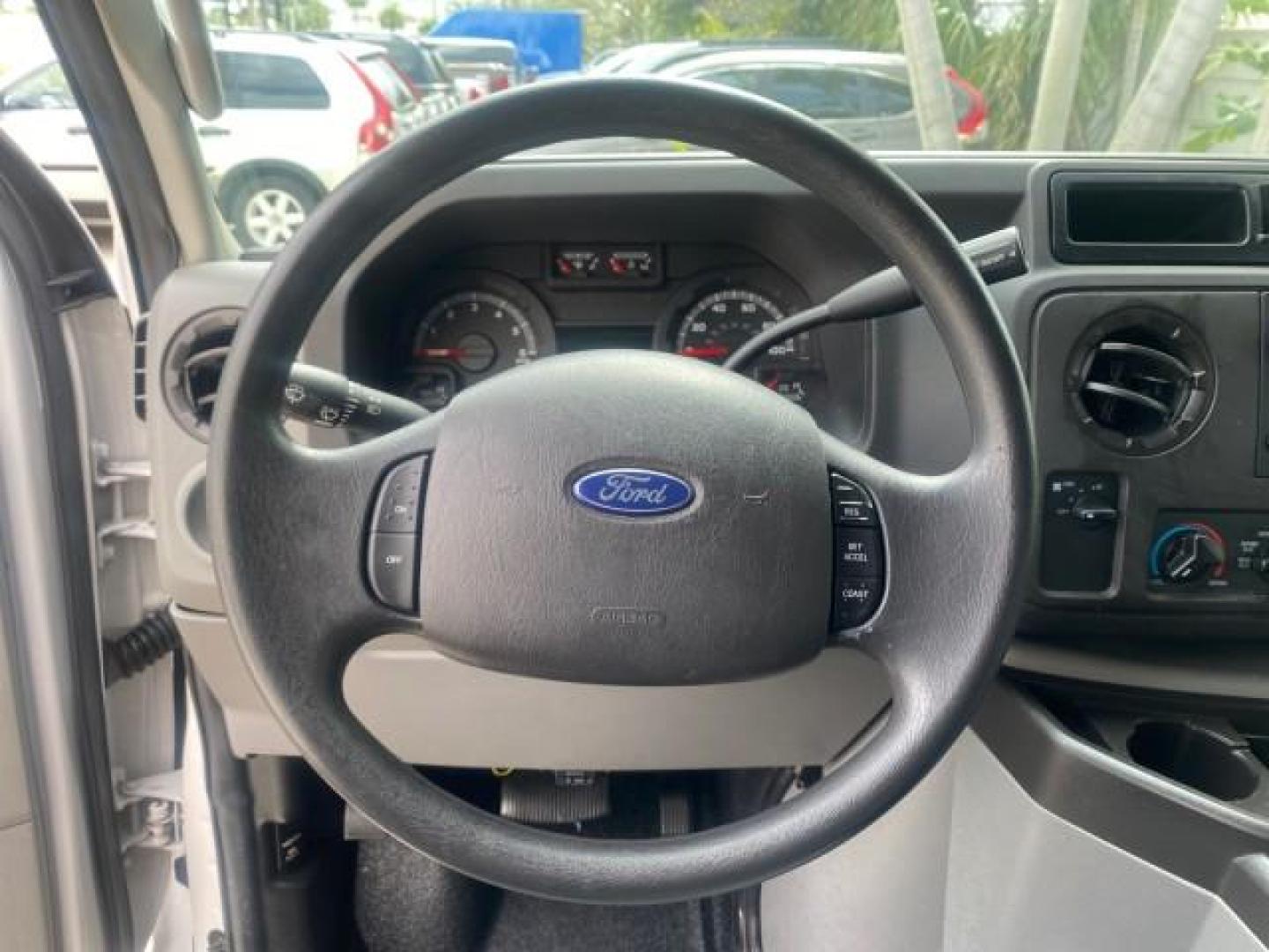 2014 Oxford White /Medium Flint Ford Econoline Cargo Van EXTENDED LOW MILES 6,380 1 OWNER (1FTNS1EW3ED) with an 4.6L EFI V8 FFV Capable Engine engine, Automatic transmission, located at 4701 North Dixie Hwy, Pompano Beach, FL, 33064, (954) 422-2889, 26.240938, -80.123474 - OUR WEBPAGE FLORIDACARS1.COM HAS OVER 100 PHOTOS AND FREE CARFAX LINK 2014 Ford E-Series E-150 1 OWNER Van 4.6L V8 F SOHC 16V Gasoline 16 MPG Rear Wheel Drive Features ABS Brakes Air Conditioning AM/FM Stereo Automatic Transmission Auxiliary Audio Input Barn Doors Power Locks Traction Control Vinyl - Photo#49