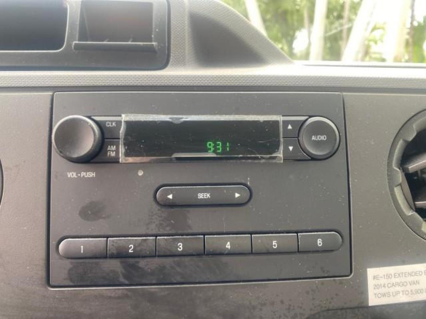 2014 Oxford White /Medium Flint Ford Econoline Cargo Van EXTENDED LOW MILES 6,380 1 OWNER (1FTNS1EW3ED) with an 4.6L EFI V8 FFV Capable Engine engine, Automatic transmission, located at 4701 North Dixie Hwy, Pompano Beach, FL, 33064, (954) 422-2889, 26.240938, -80.123474 - OUR WEBPAGE FLORIDACARS1.COM HAS OVER 100 PHOTOS AND FREE CARFAX LINK 2014 Ford E-Series E-150 1 OWNER Van 4.6L V8 F SOHC 16V Gasoline 16 MPG Rear Wheel Drive Features ABS Brakes Air Conditioning AM/FM Stereo Automatic Transmission Auxiliary Audio Input Barn Doors Power Locks Traction Control Vinyl - Photo#59