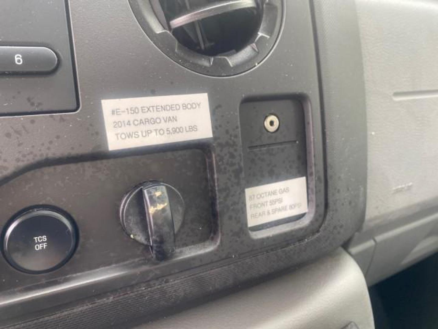 2014 Oxford White /Medium Flint Ford Econoline Cargo Van EXTENDED LOW MILES 6,380 1 OWNER (1FTNS1EW3ED) with an 4.6L EFI V8 FFV Capable Engine engine, Automatic transmission, located at 4701 North Dixie Hwy, Pompano Beach, FL, 33064, (954) 422-2889, 26.240938, -80.123474 - OUR WEBPAGE FLORIDACARS1.COM HAS OVER 100 PHOTOS AND FREE CARFAX LINK 2014 Ford E-Series E-150 1 OWNER Van 4.6L V8 F SOHC 16V Gasoline 16 MPG Rear Wheel Drive Features ABS Brakes Air Conditioning AM/FM Stereo Automatic Transmission Auxiliary Audio Input Barn Doors Power Locks Traction Control Vinyl - Photo#62