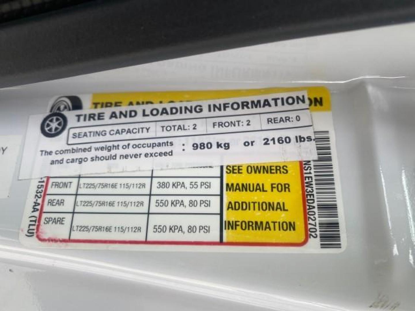2014 Oxford White /Medium Flint Ford Econoline Cargo Van EXTENDED LOW MILES 6,380 1 OWNER (1FTNS1EW3ED) with an 4.6L EFI V8 FFV Capable Engine engine, Automatic transmission, located at 4701 North Dixie Hwy, Pompano Beach, FL, 33064, (954) 422-2889, 26.240938, -80.123474 - OUR WEBPAGE FLORIDACARS1.COM HAS OVER 100 PHOTOS AND FREE CARFAX LINK 2014 Ford E-Series E-150 1 OWNER Van 4.6L V8 F SOHC 16V Gasoline 16 MPG Rear Wheel Drive Features ABS Brakes Air Conditioning AM/FM Stereo Automatic Transmission Auxiliary Audio Input Barn Doors Power Locks Traction Control Vinyl - Photo#94