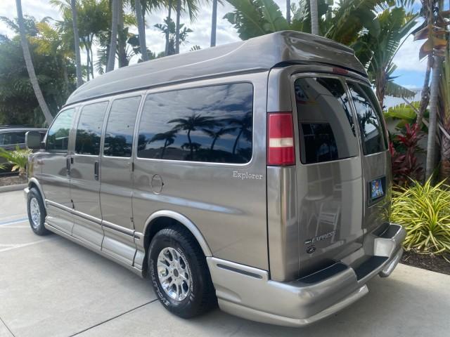 2004 Sandalwood Metallic /Neutral Chevrolet Express Passenger 1 OWNER HI TOP EXPLORER CONVERSION (1GBFG15T141) with an 5.3L Vortec 5300 V8 SFI Engine engine, Automatic transmission, located at 4701 North Dixie Hwy, Pompano Beach, FL, 33064, (954) 422-2889, 26.240938, -80.123474 - OUR WEBPAGE FLORIDACARS1.COM HAS OVER 100 PHOTOS AND FREE CARFAX LINK 2004 Chevrolet Express 1500 EXPLORER HIGH TOP CONVERSION TOP OF THE LINE LEATHER LOADED DUAL DOORS ON BOTH SIDES ONE OF A KIND FIND WILL NOT LAST IN STOCK Van 5.3L V8 F Gasoline 20 MPG Rear Wheel Drive Features ABS Brakes Air Cond - Photo#33
