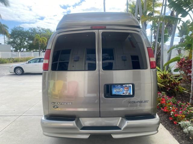 2004 Sandalwood Metallic /Neutral Chevrolet Express Passenger 1 OWNER HI TOP EXPLORER CONVERSION (1GBFG15T141) with an 5.3L Vortec 5300 V8 SFI Engine engine, Automatic transmission, located at 4701 North Dixie Hwy, Pompano Beach, FL, 33064, (954) 422-2889, 26.240938, -80.123474 - OUR WEBPAGE FLORIDACARS1.COM HAS OVER 100 PHOTOS AND FREE CARFAX LINK 2004 Chevrolet Express 1500 EXPLORER HIGH TOP CONVERSION TOP OF THE LINE LEATHER LOADED DUAL DOORS ON BOTH SIDES ONE OF A KIND FIND WILL NOT LAST IN STOCK Van 5.3L V8 F Gasoline 20 MPG Rear Wheel Drive Features ABS Brakes Air Cond - Photo#35