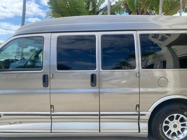 2004 Sandalwood Metallic /Neutral Chevrolet Express Passenger 1 OWNER HI TOP EXPLORER CONVERSION (1GBFG15T141) with an 5.3L Vortec 5300 V8 SFI Engine engine, Automatic transmission, located at 4701 North Dixie Hwy, Pompano Beach, FL, 33064, (954) 422-2889, 26.240938, -80.123474 - OUR WEBPAGE FLORIDACARS1.COM HAS OVER 100 PHOTOS AND FREE CARFAX LINK 2004 Chevrolet Express 1500 EXPLORER HIGH TOP CONVERSION TOP OF THE LINE LEATHER LOADED DUAL DOORS ON BOTH SIDES ONE OF A KIND FIND WILL NOT LAST IN STOCK Van 5.3L V8 F Gasoline 20 MPG Rear Wheel Drive Features ABS Brakes Air Cond - Photo#70