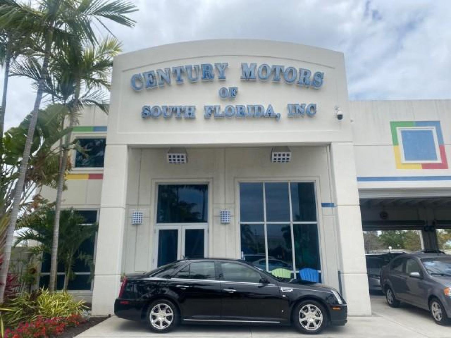 2008 Black Raven /Ebony Cadillac STS RWD 1 OWNERLOW MILES 39813 (1G6DW67V380) with an 3.6L VVT V6 DI Engine engine, Automatic transmission, located at 4701 North Dixie Hwy, Pompano Beach, FL, 33064, (954) 422-2889, 26.240938, -80.123474 - OUR WEBPAGE FLORIDACARS1.COM HAS OVER 100 PHOTOS AND FREE CARFAX LINK 2008 Cadillac STS V6 Sedan 4 DR 3.6L V6 F Gasoline 26 MPG Features A/C Seat(s) ABS Brakes Air Conditioning Alloy Wheels AM/FM Stereo Automatic Transmission Bluetooth Technology BOSE Sound System CD Audio Cruise Control Front Seat- Photo#0