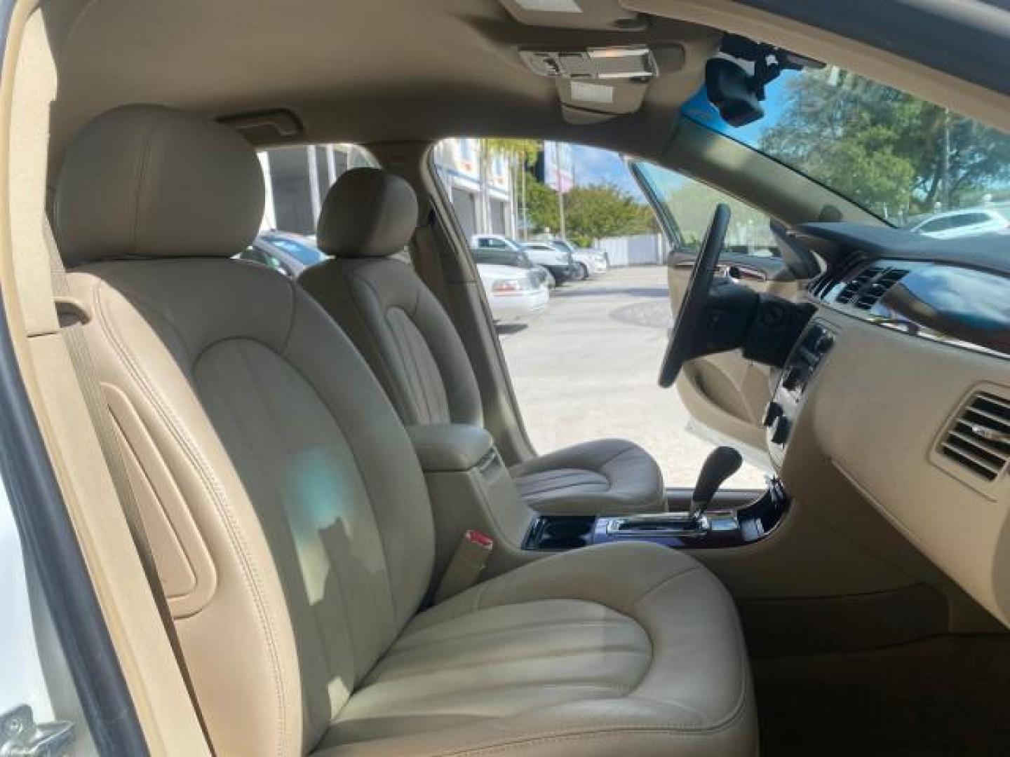 2008 White Opal /Cocoa/Cashmere Buick Lucerne CXL LOW MILES 40,989 1 OWNER (1G4HD57298U) with an 3.8L V6 SFI Engine engine, Automatic transmission, located at 4701 North Dixie Hwy, Pompano Beach, FL, 33064, (954) 422-2889, 26.240938, -80.123474 - OUR WEBPAGE FLORIDACARS1.COM HAS OVER 100 PHOTOS AND FREE CARFAX LINK 2008 Buick Lucerne CXL 1 OWNER CARFAX MINOR BUMPER SCUFF AUTO CHECK 1 OWNER NO ACCIDENTS Sedan 4 DR 3.8L V6 F Gasoline 28 MPG Front Wheel Drive Features ABS Brakes Air Conditioning Alloy Wheels AM/FM Stereo Automatic Transmission- Photo#12