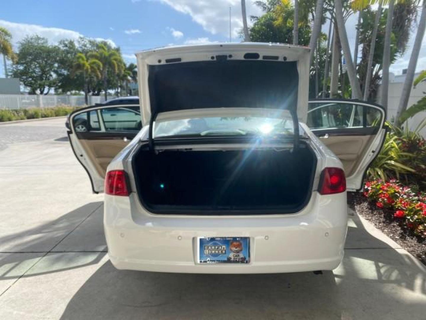 2008 White Opal /Cocoa/Cashmere Buick Lucerne CXL LOW MILES 40,989 1 OWNER (1G4HD57298U) with an 3.8L V6 SFI Engine engine, Automatic transmission, located at 4701 North Dixie Hwy, Pompano Beach, FL, 33064, (954) 422-2889, 26.240938, -80.123474 - OUR WEBPAGE FLORIDACARS1.COM HAS OVER 100 PHOTOS AND FREE CARFAX LINK 2008 Buick Lucerne CXL 1 OWNER CARFAX MINOR BUMPER SCUFF AUTO CHECK 1 OWNER NO ACCIDENTS Sedan 4 DR 3.8L V6 F Gasoline 28 MPG Front Wheel Drive Features ABS Brakes Air Conditioning Alloy Wheels AM/FM Stereo Automatic Transmission- Photo#15