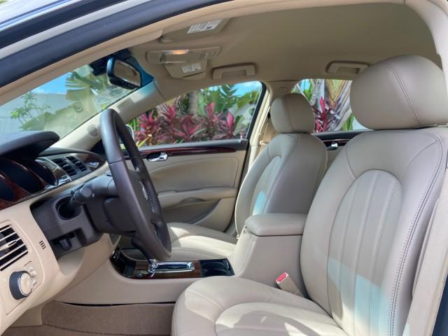 2008 White Opal /Cocoa/Cashmere Buick Lucerne CXL LOW MILES 40,989 1 OWNER (1G4HD57298U) with an 3.8L V6 SFI Engine engine, Automatic transmission, located at 4701 North Dixie Hwy, Pompano Beach, FL, 33064, (954) 422-2889, 26.240938, -80.123474 - OUR WEBPAGE FLORIDACARS1.COM HAS OVER 100 PHOTOS AND FREE CARFAX LINK 2008 Buick Lucerne CXL 1 OWNER CARFAX MINOR BUMPER SCUFF AUTO CHECK 1 OWNER NO ACCIDENTS Sedan 4 DR 3.8L V6 F Gasoline 28 MPG Front Wheel Drive Features ABS Brakes Air Conditioning Alloy Wheels AM/FM Stereo Automatic Transmission - Photo#42