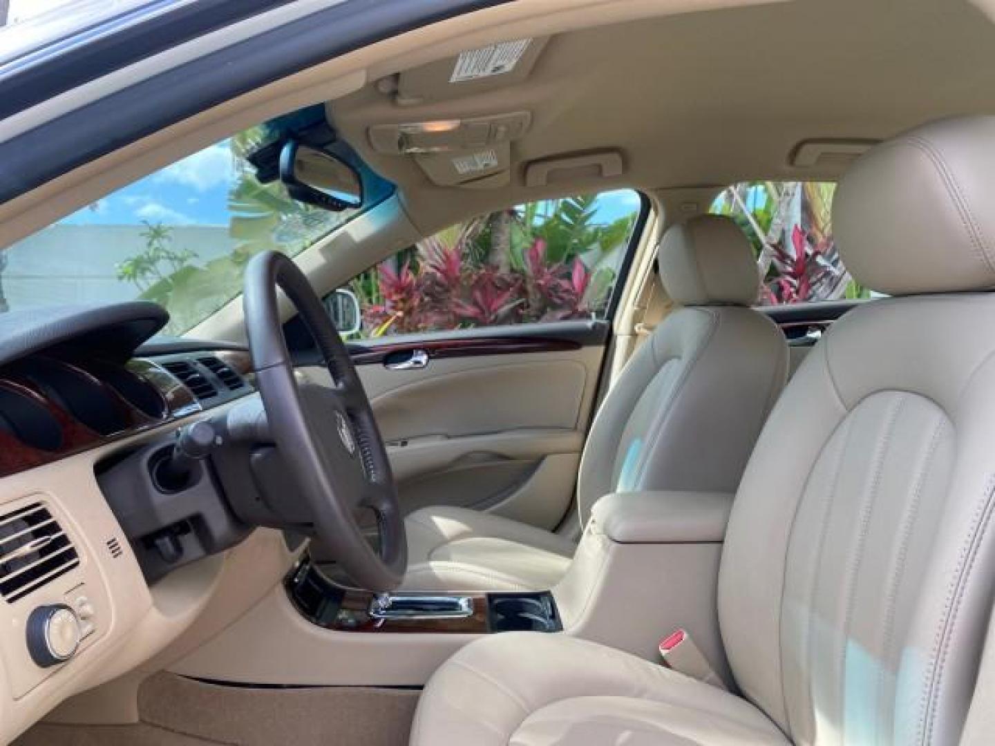 2008 White Opal /Cocoa/Cashmere Buick Lucerne CXL LOW MILES 40,989 1 OWNER (1G4HD57298U) with an 3.8L V6 SFI Engine engine, Automatic transmission, located at 4701 North Dixie Hwy, Pompano Beach, FL, 33064, (954) 422-2889, 26.240938, -80.123474 - OUR WEBPAGE FLORIDACARS1.COM HAS OVER 100 PHOTOS AND FREE CARFAX LINK 2008 Buick Lucerne CXL 1 OWNER CARFAX MINOR BUMPER SCUFF AUTO CHECK 1 OWNER NO ACCIDENTS Sedan 4 DR 3.8L V6 F Gasoline 28 MPG Front Wheel Drive Features ABS Brakes Air Conditioning Alloy Wheels AM/FM Stereo Automatic Transmission- Photo#43