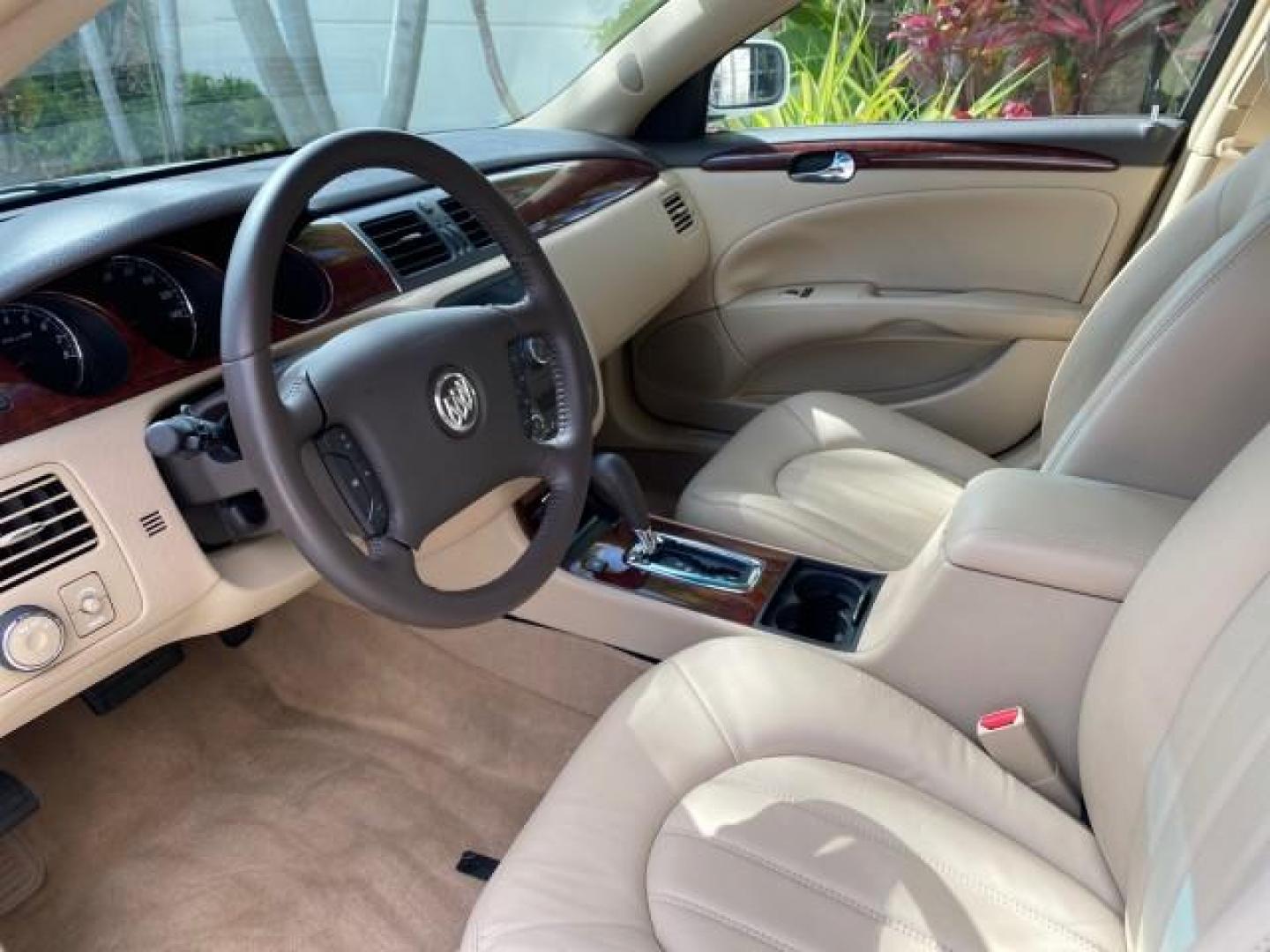 2008 White Opal /Cocoa/Cashmere Buick Lucerne CXL LOW MILES 40,989 1 OWNER (1G4HD57298U) with an 3.8L V6 SFI Engine engine, Automatic transmission, located at 4701 North Dixie Hwy, Pompano Beach, FL, 33064, (954) 422-2889, 26.240938, -80.123474 - OUR WEBPAGE FLORIDACARS1.COM HAS OVER 100 PHOTOS AND FREE CARFAX LINK 2008 Buick Lucerne CXL 1 OWNER CARFAX MINOR BUMPER SCUFF AUTO CHECK 1 OWNER NO ACCIDENTS Sedan 4 DR 3.8L V6 F Gasoline 28 MPG Front Wheel Drive Features ABS Brakes Air Conditioning Alloy Wheels AM/FM Stereo Automatic Transmission- Photo#45